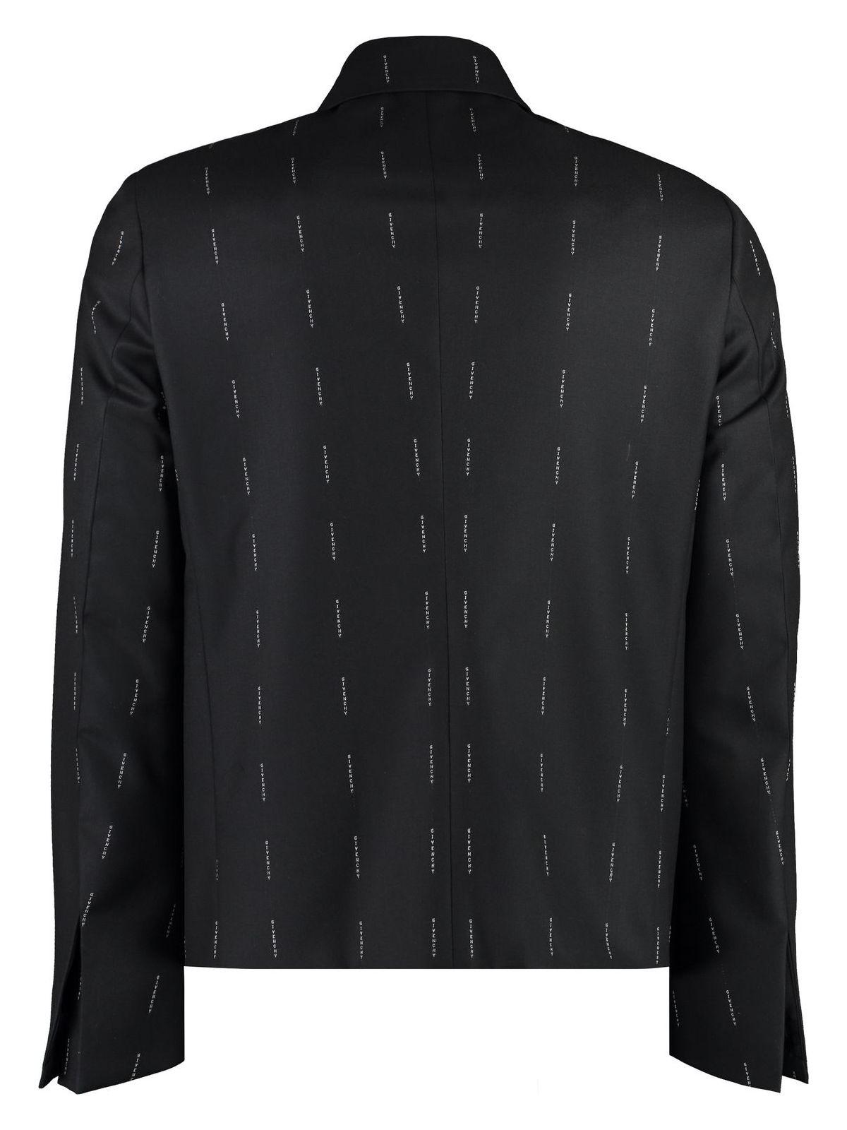 Givenchy Men's Wool Zipped Jacket in Black