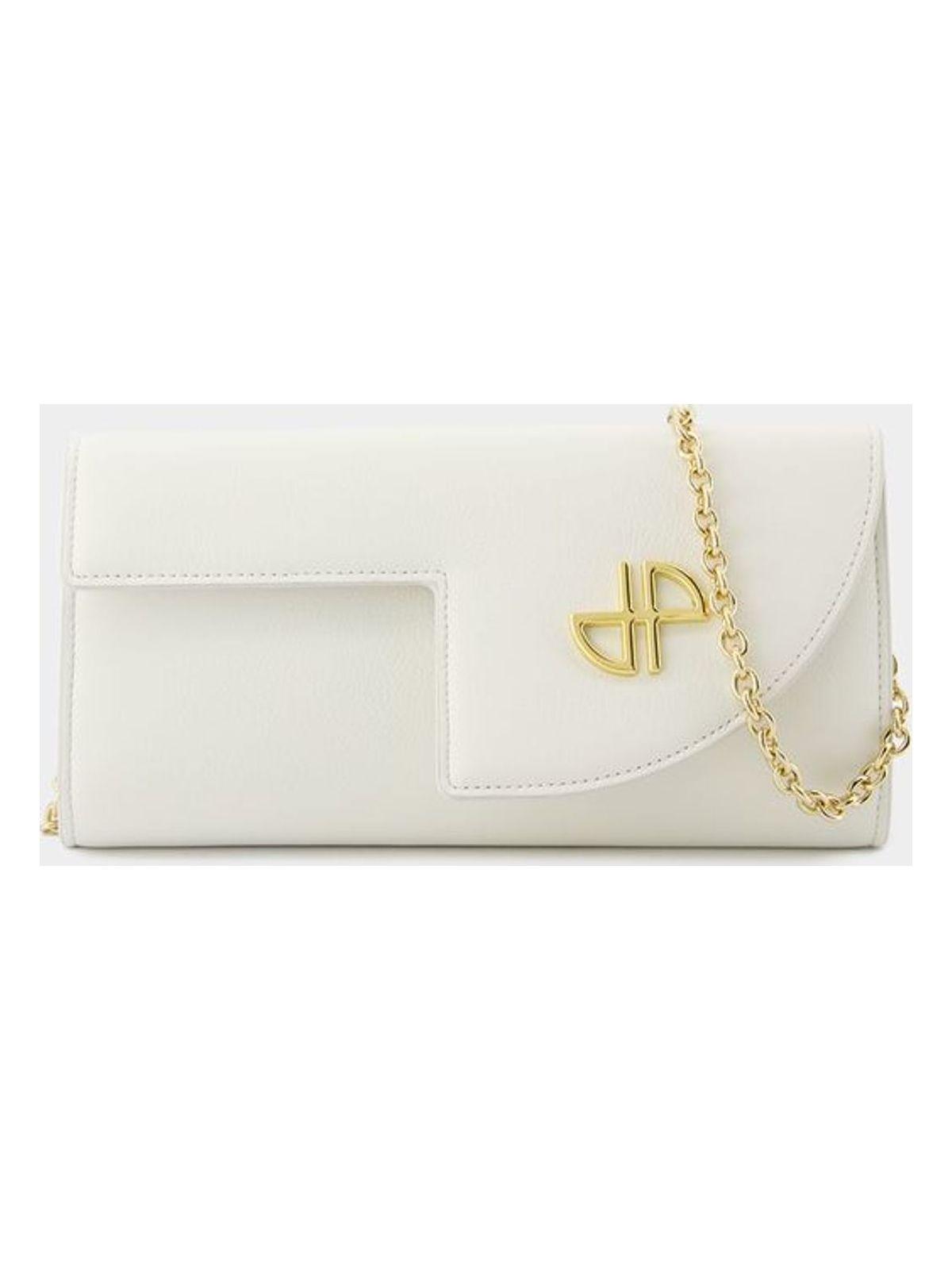 Patou Women's Jp Wallet On Chain in White
