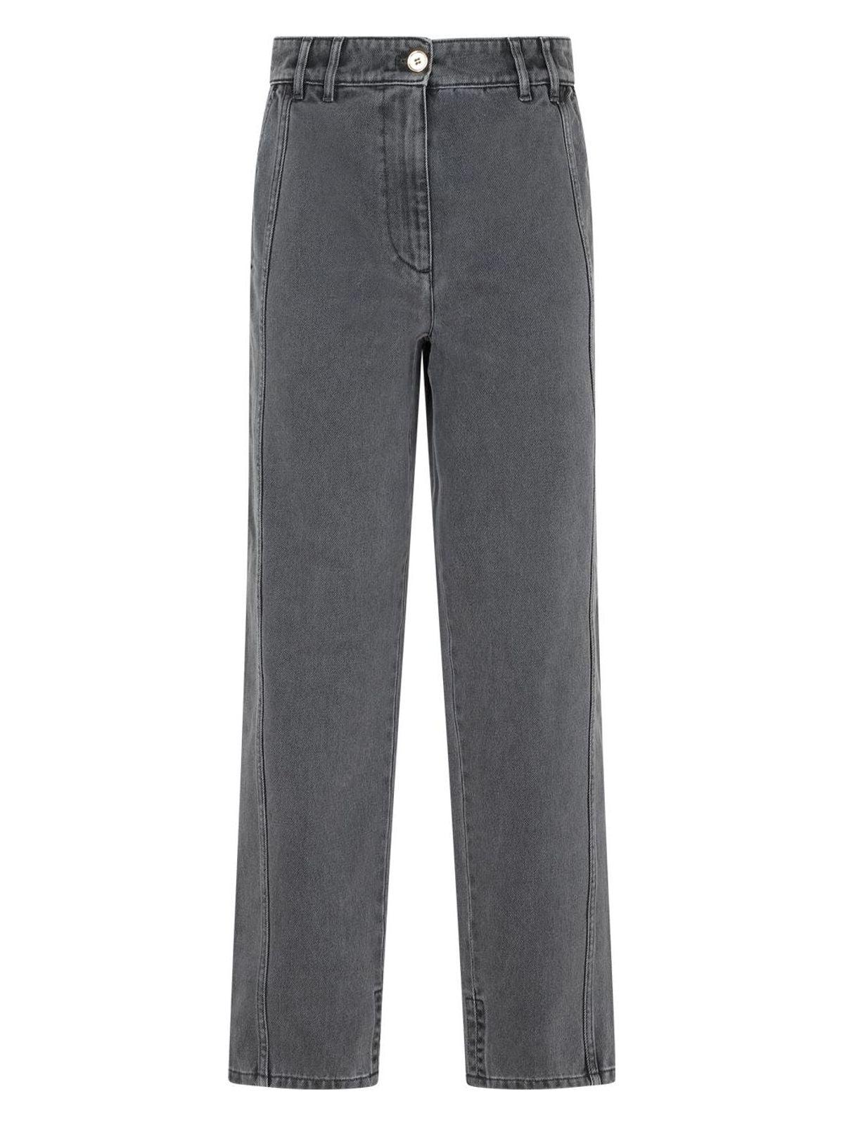 Patou Women's Cargo Trousers in Grey