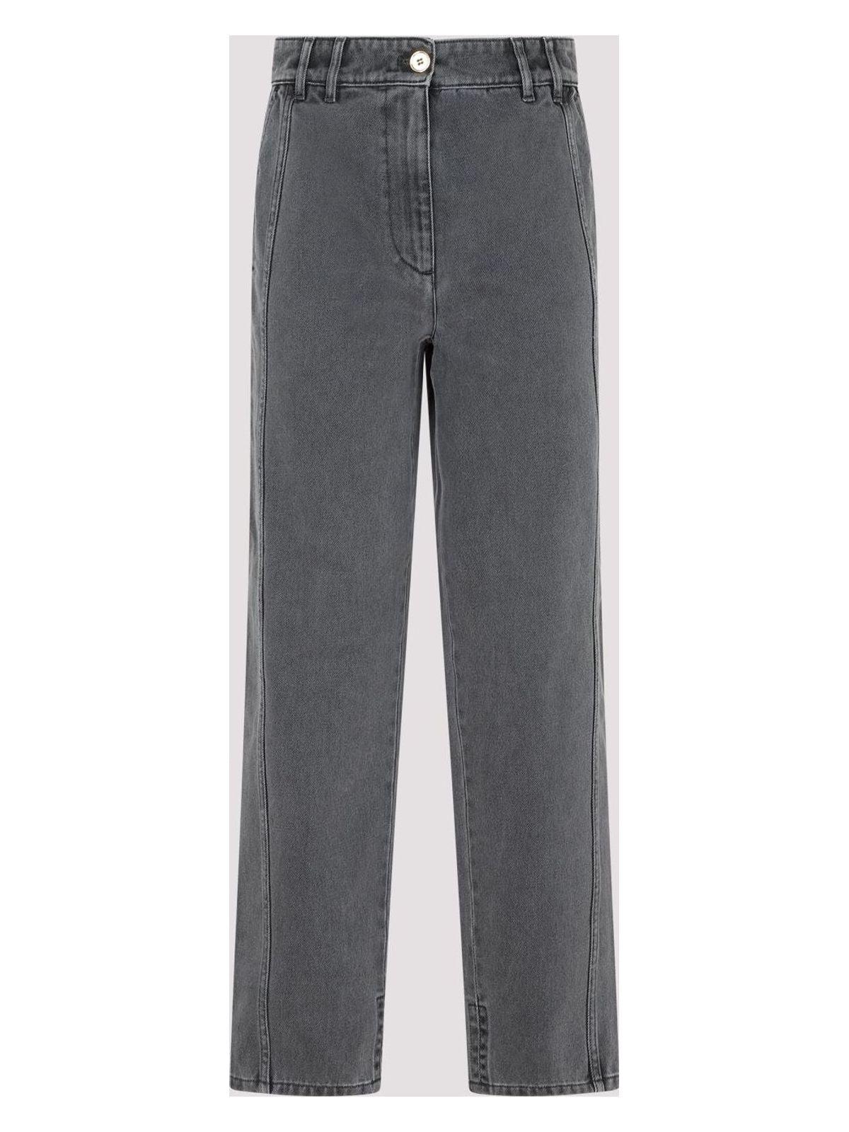 Patou Women's Cargo Trousers in Grey