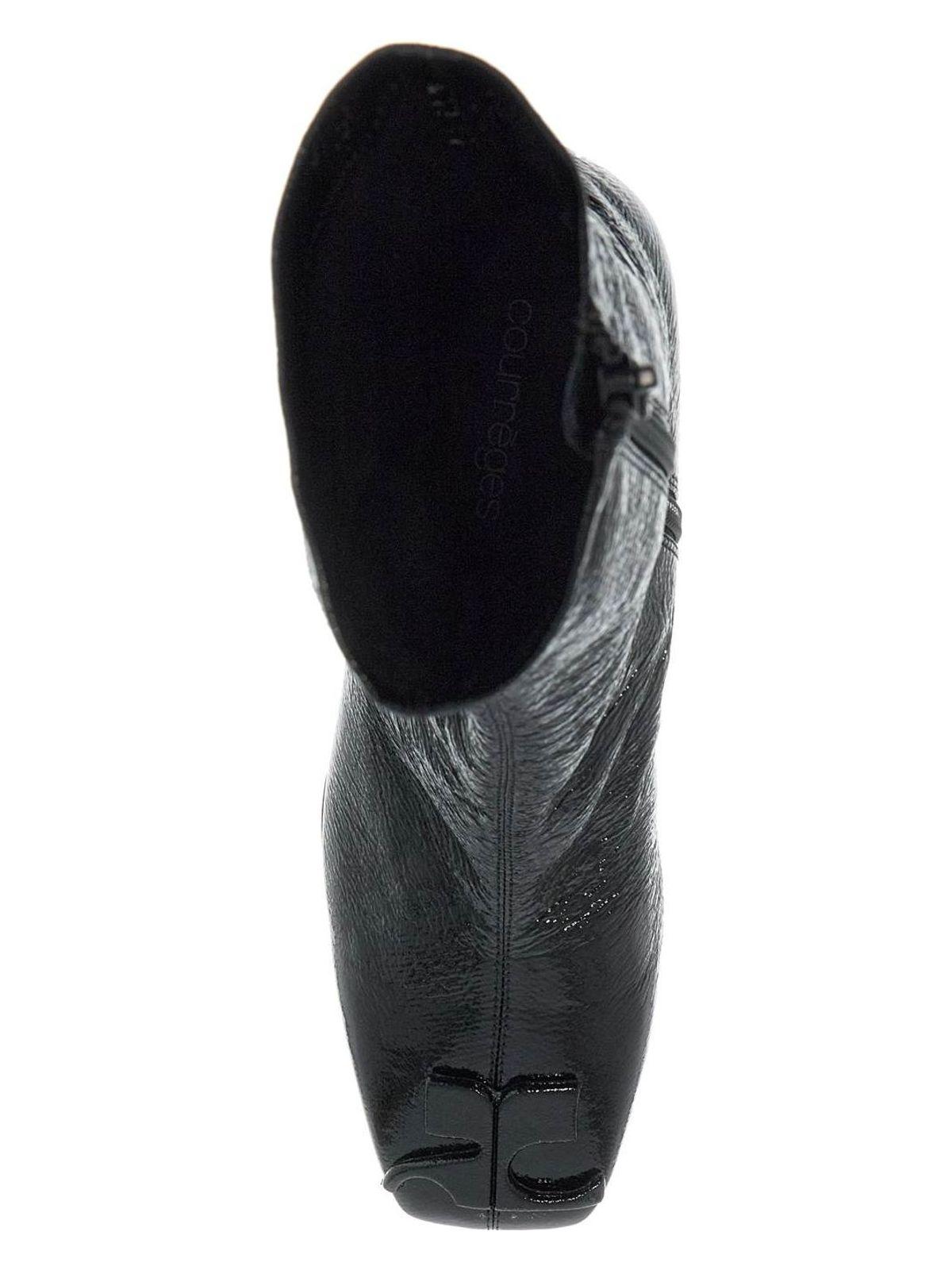 CourrÃ¨ges Courrèges Women's Reedition Ankle Boots in Black and Nero