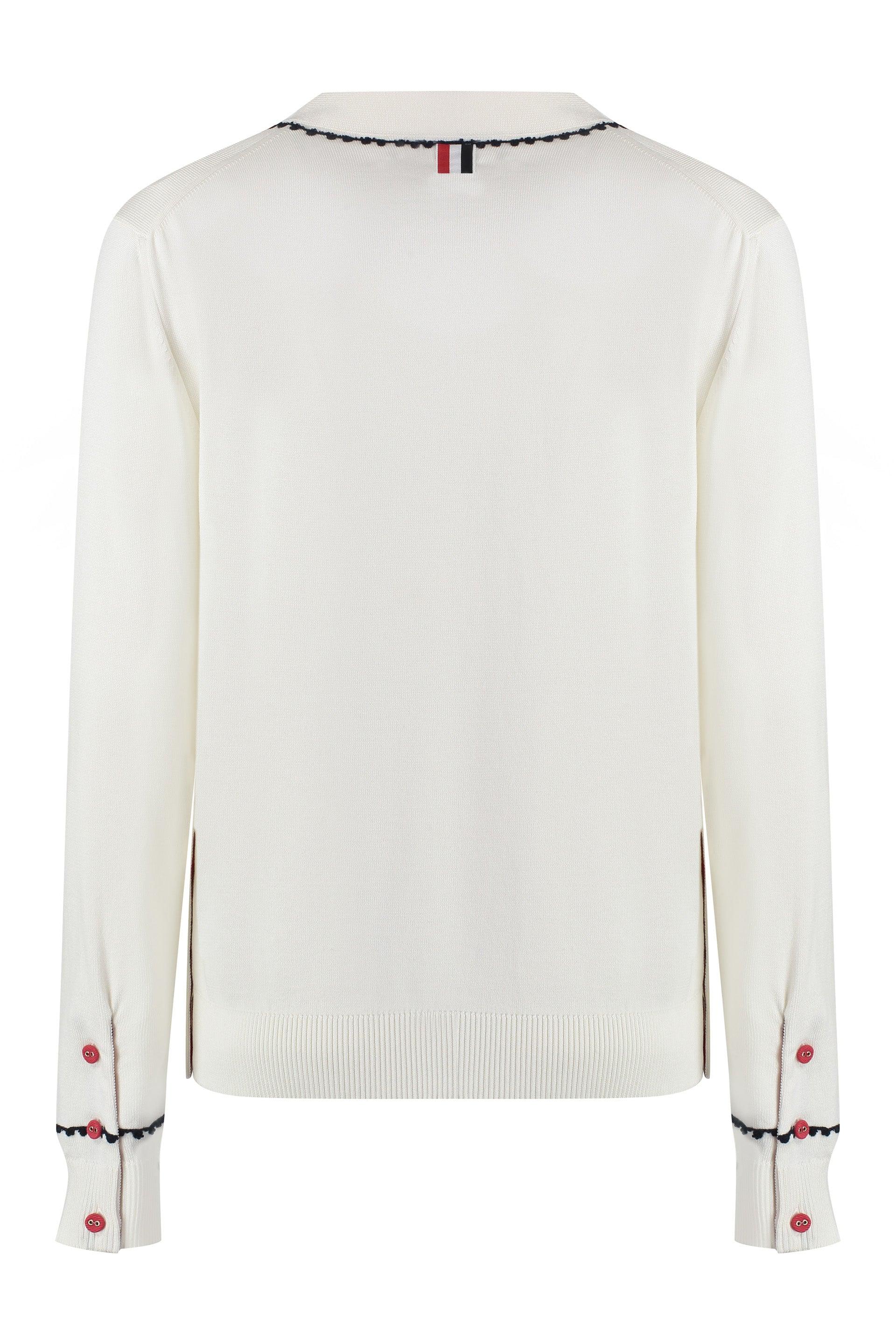 Thom Browne Women's Cardigan In Silk And Cotton