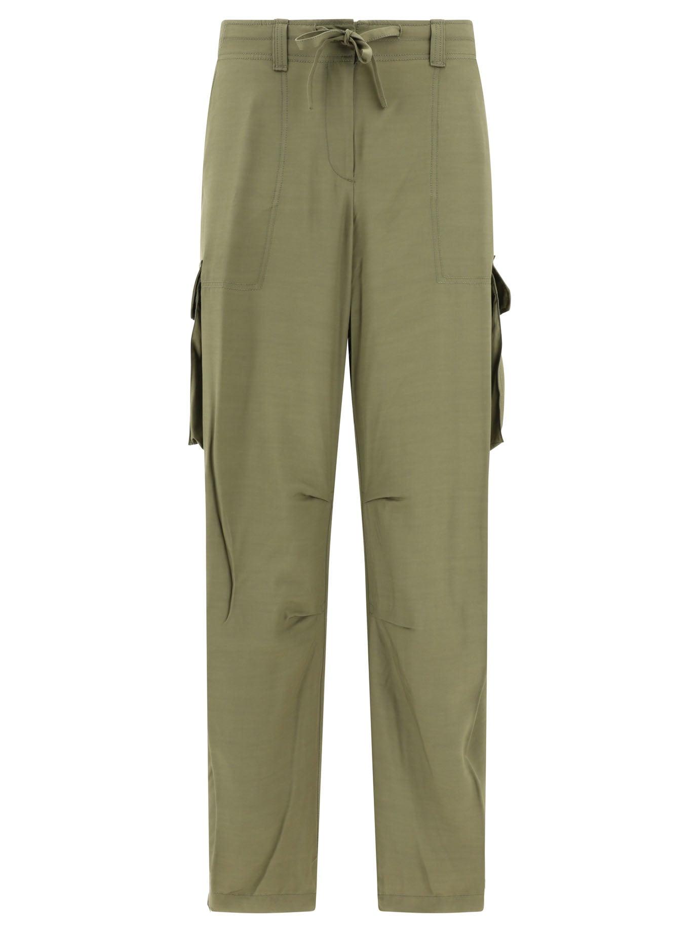 Golden Goose Women's Cargo Trousers in Green