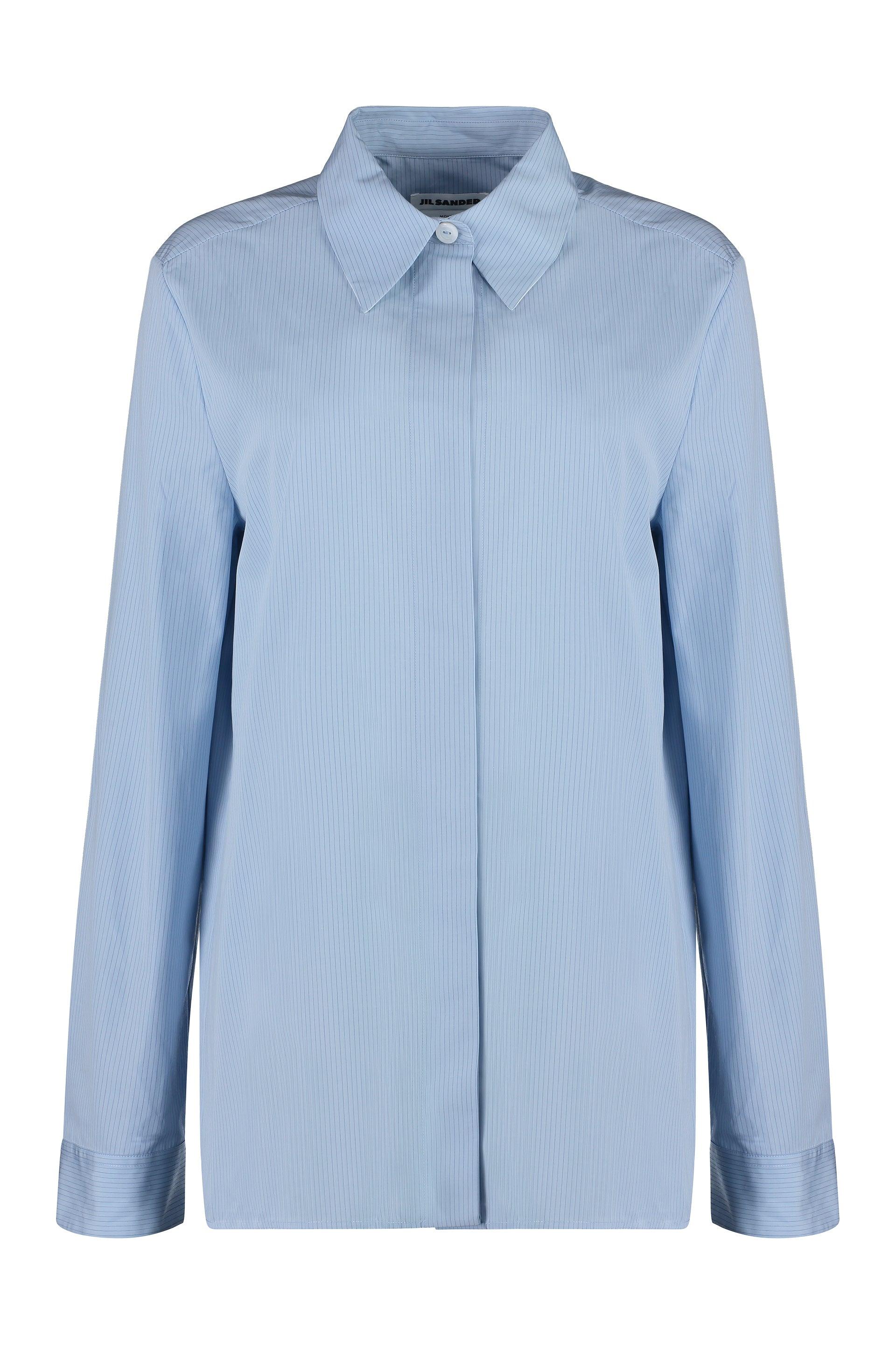 Jil Sander Striped Cotton Shirt