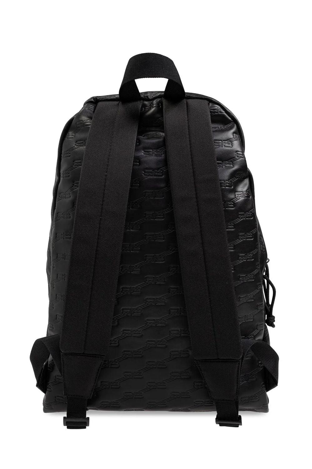Balenciaga Men's Signature M Backpack in Black