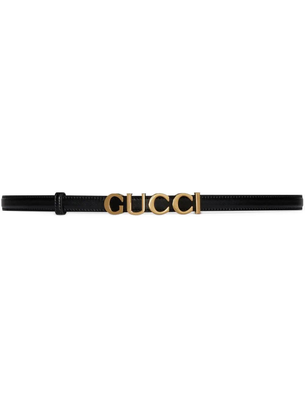 Gucci Buckle Belt in Black