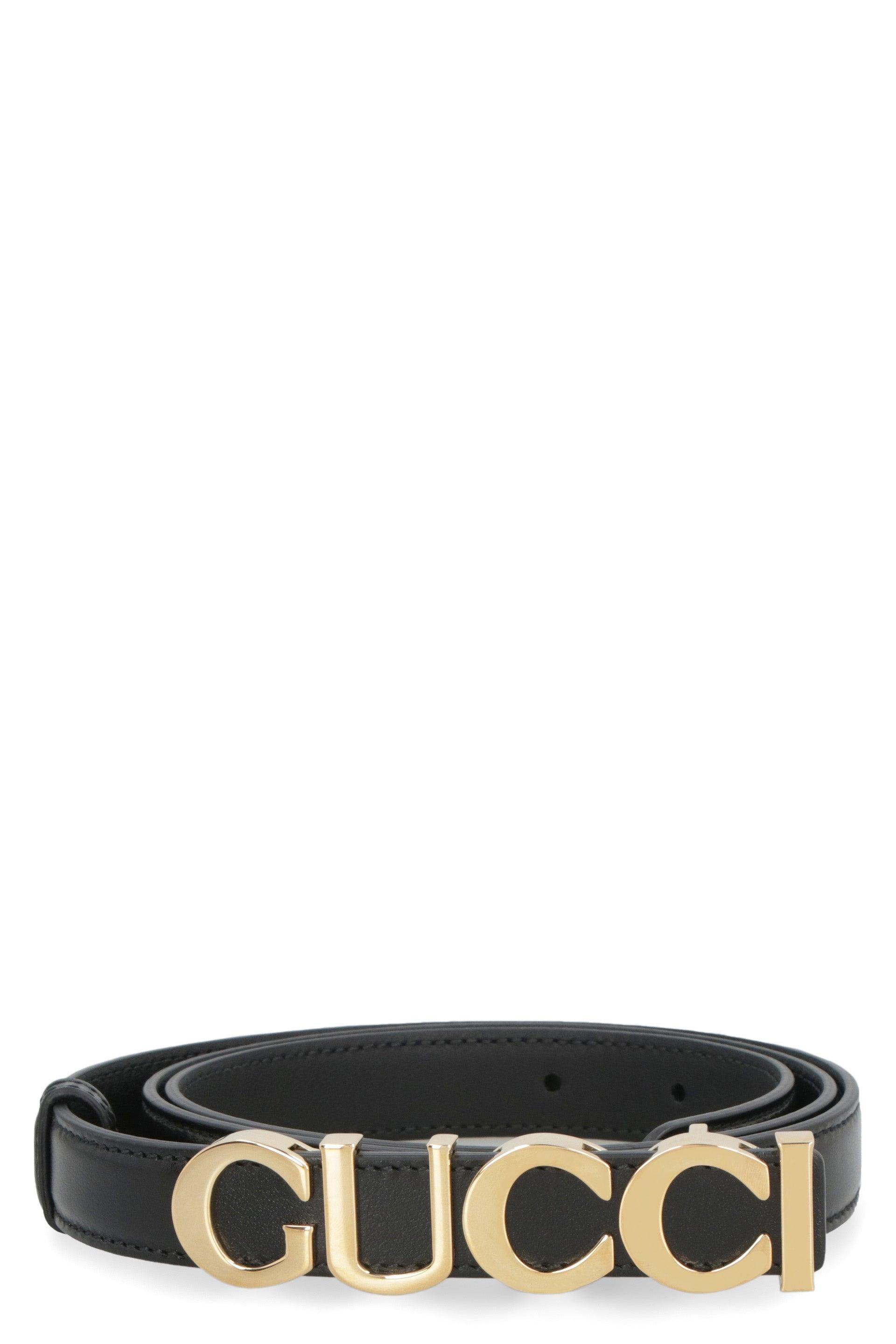 Gucci Buckle Belt in Black