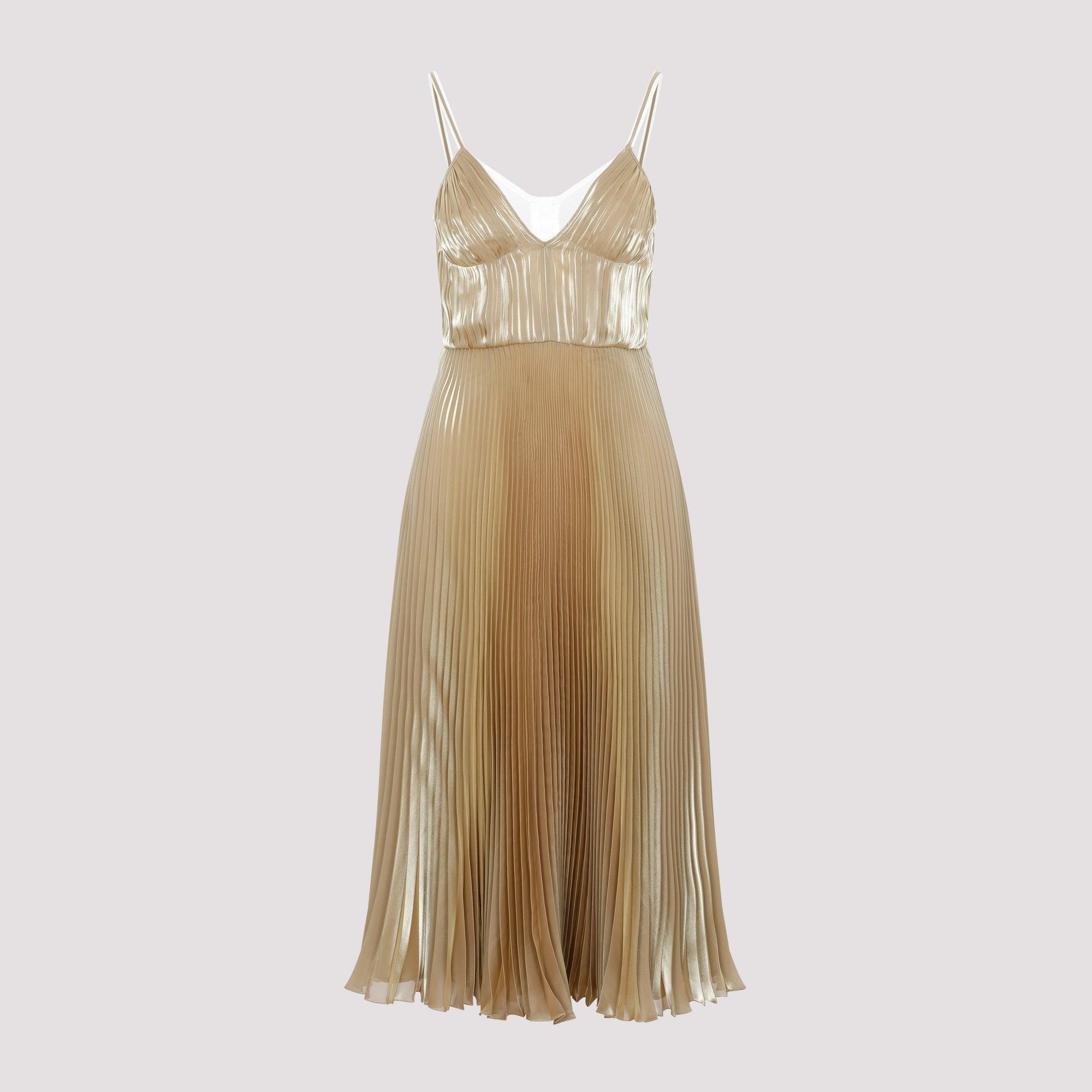 Prada Pleated Midi Dress
