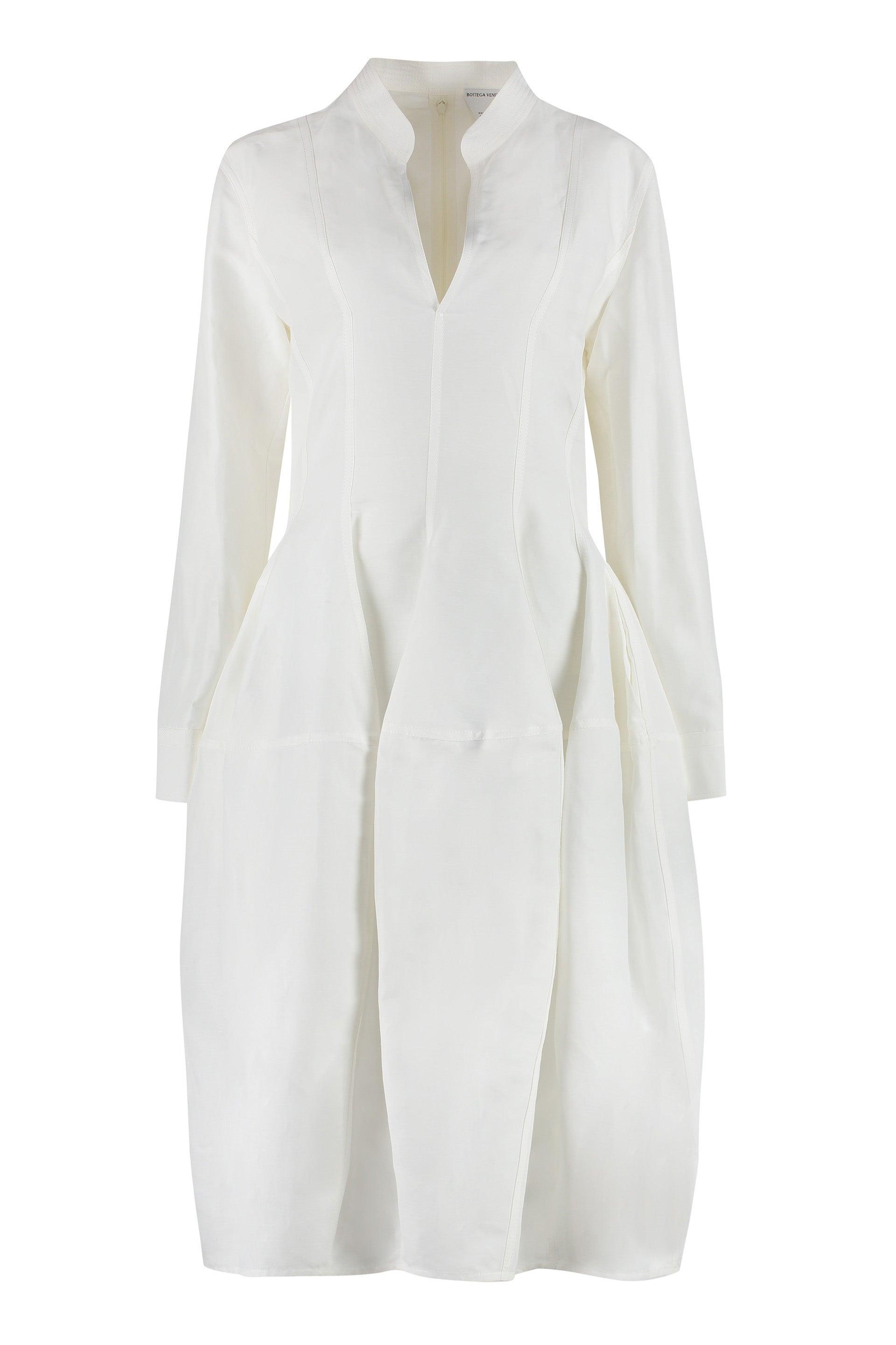Bottega Veneta Women's Linen And Viscose Dress