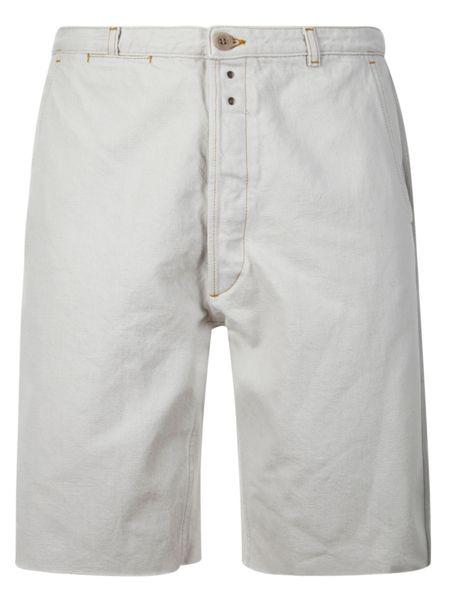 Maison Margiela Chalk Denim Bermuda Shorts