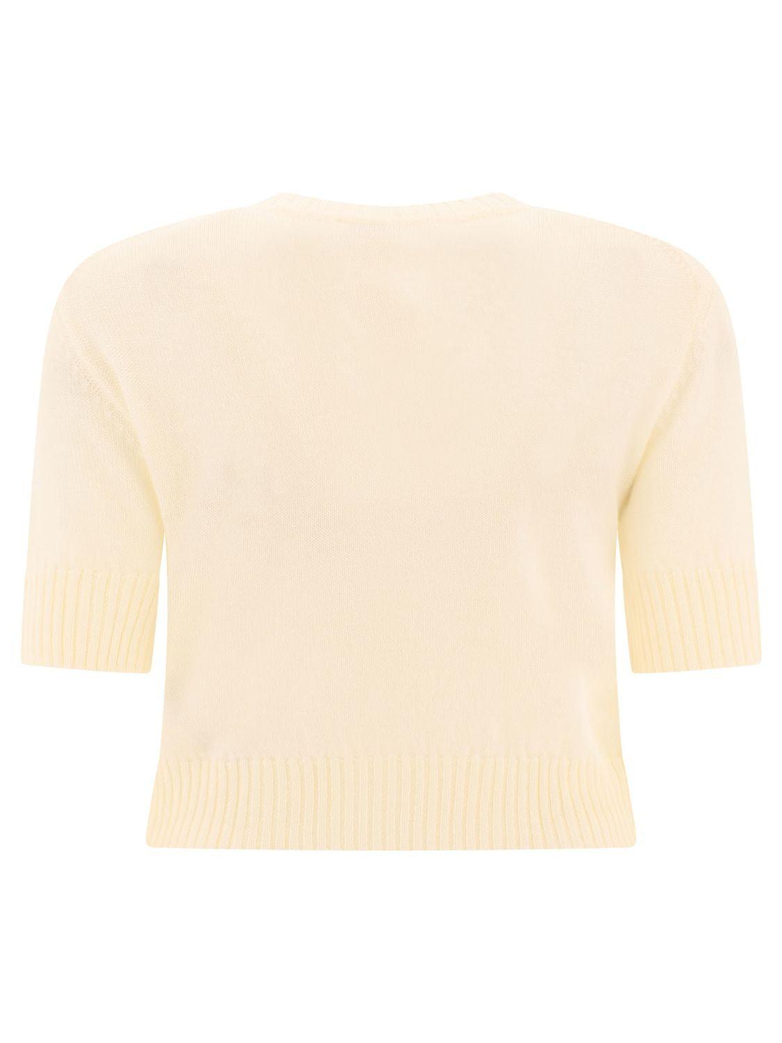 Jil Sander Women's Wool Sweater in White
