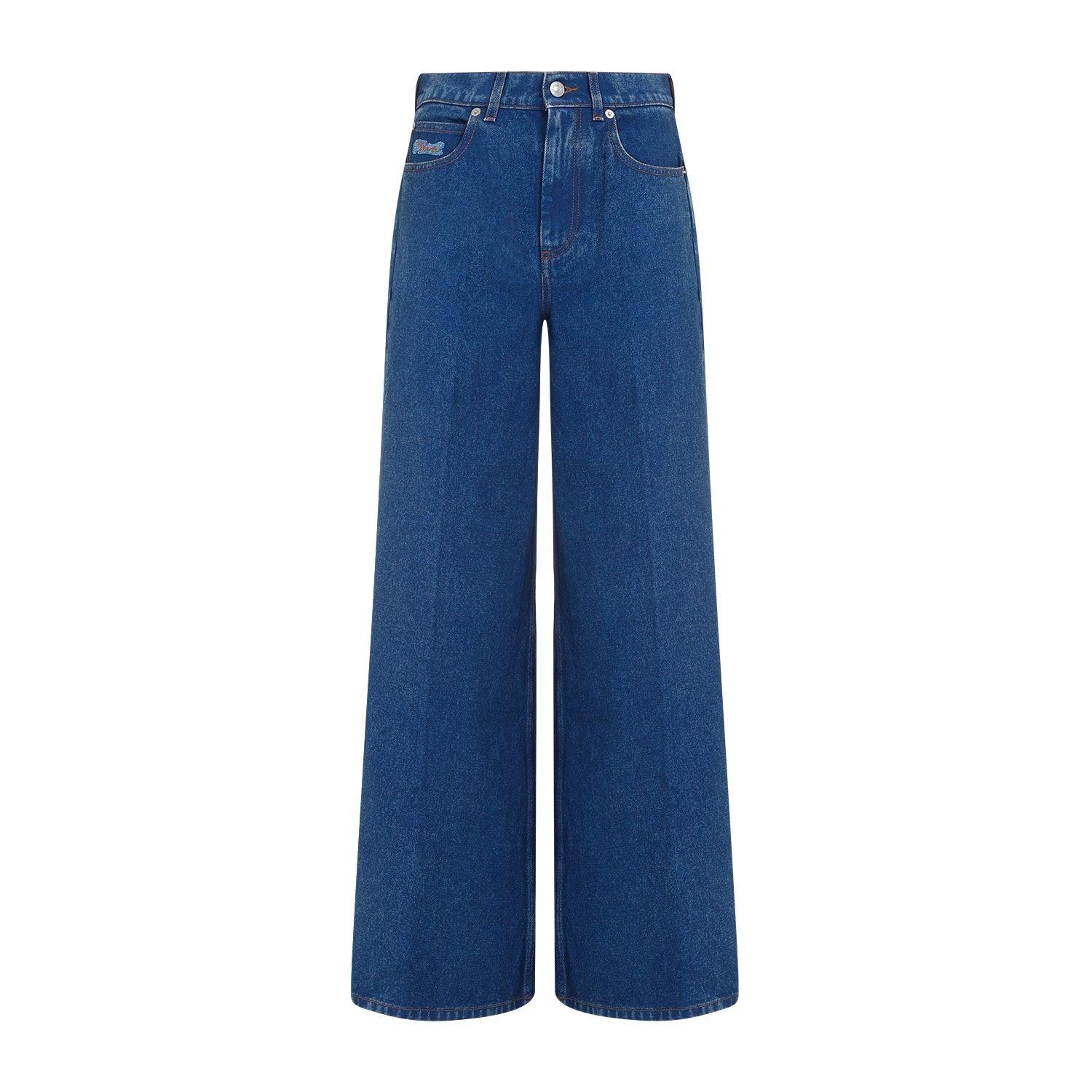 Marni Wide Flared Leg Jeans