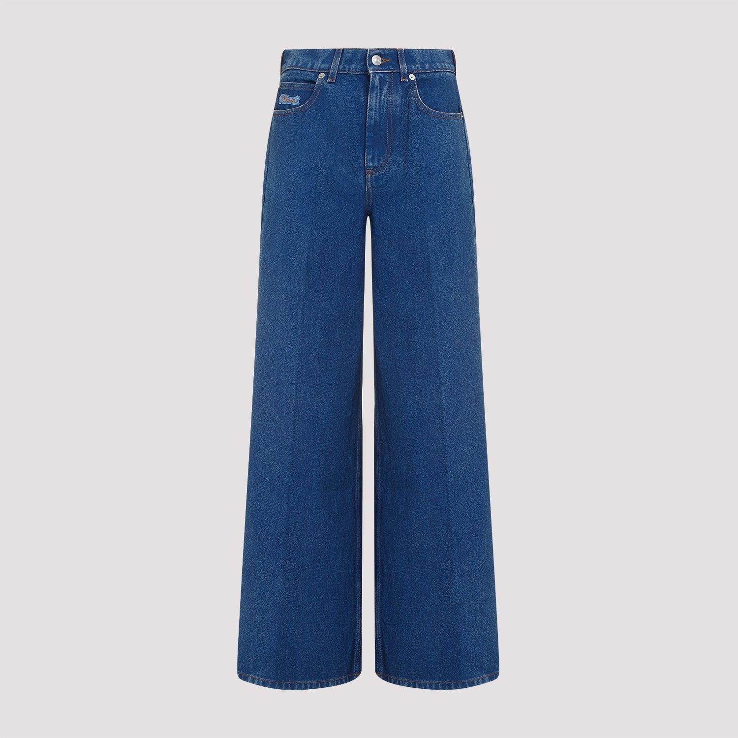 Marni Wide Flared Leg Jeans