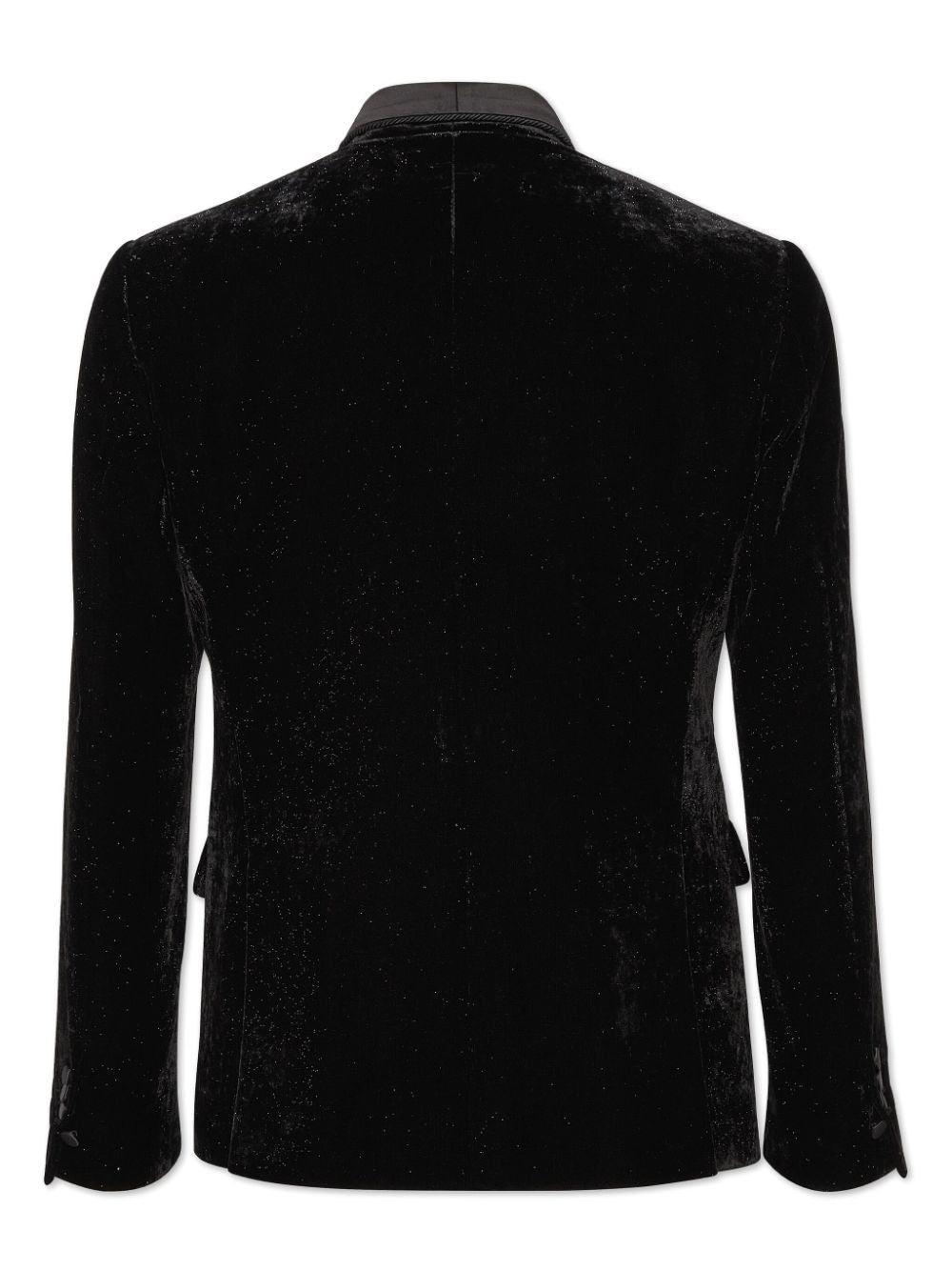 Dsquared2 Men's Shawl Tuxedo Blazer in Black