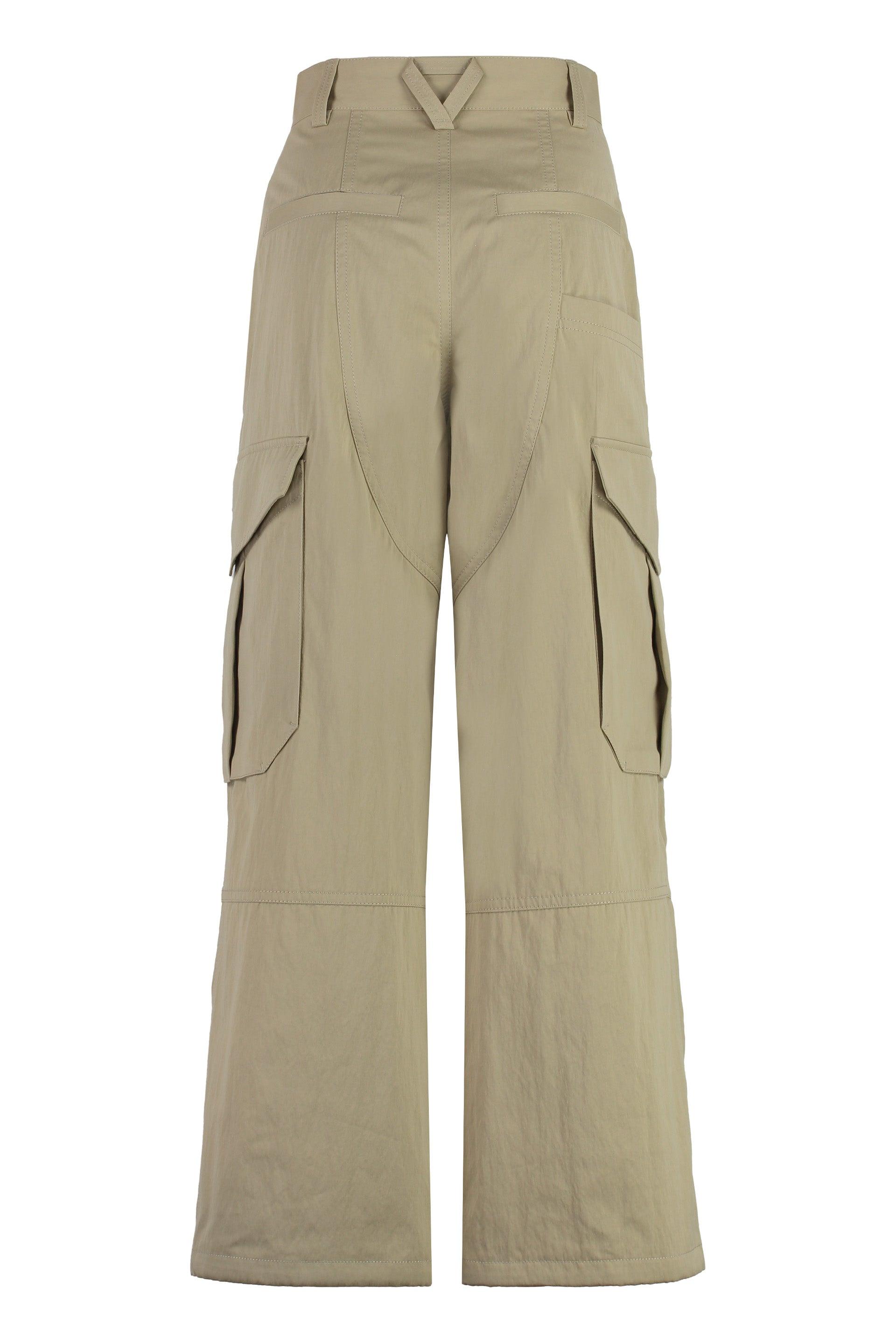 Bottega Veneta Beige Cotton Blend Cargo Pant
