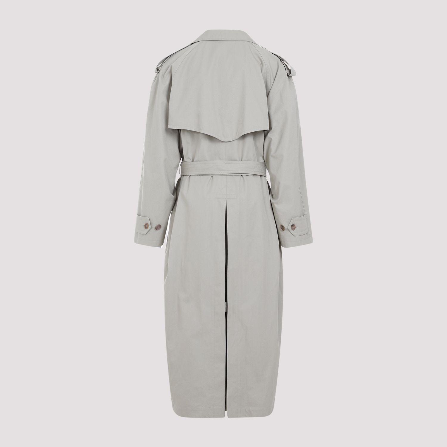 Balenciaga Women's Cotton Trench Coat