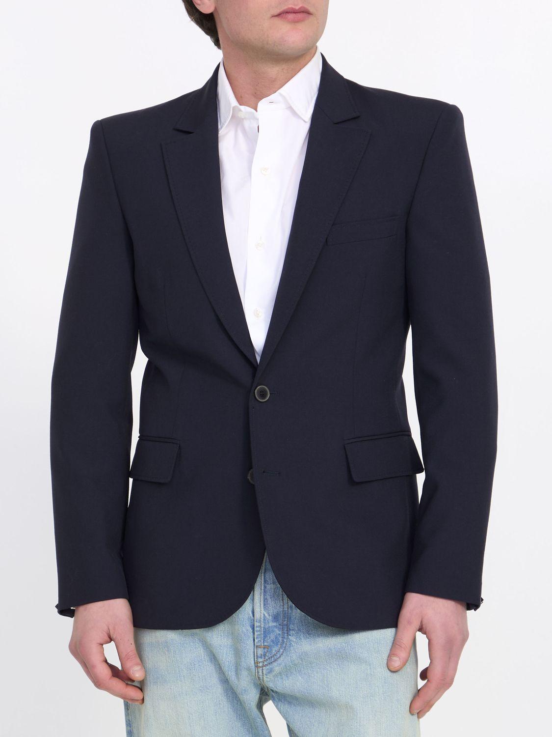 Valentino Garavani Women's Midnight Wool Blazer in Blue