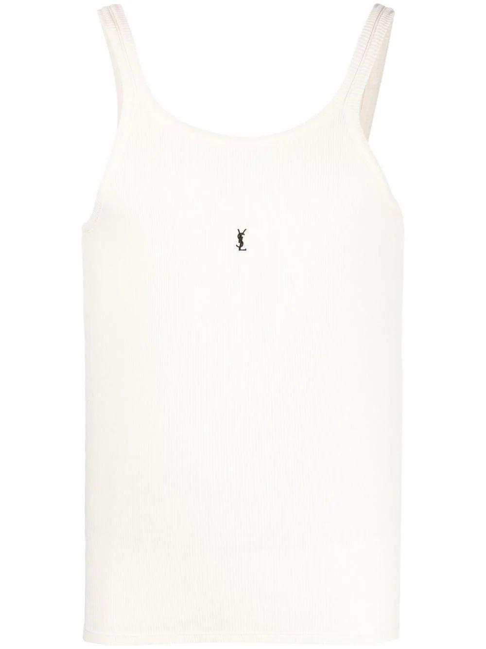 Saint Laurent Men's Cotton Tank Top