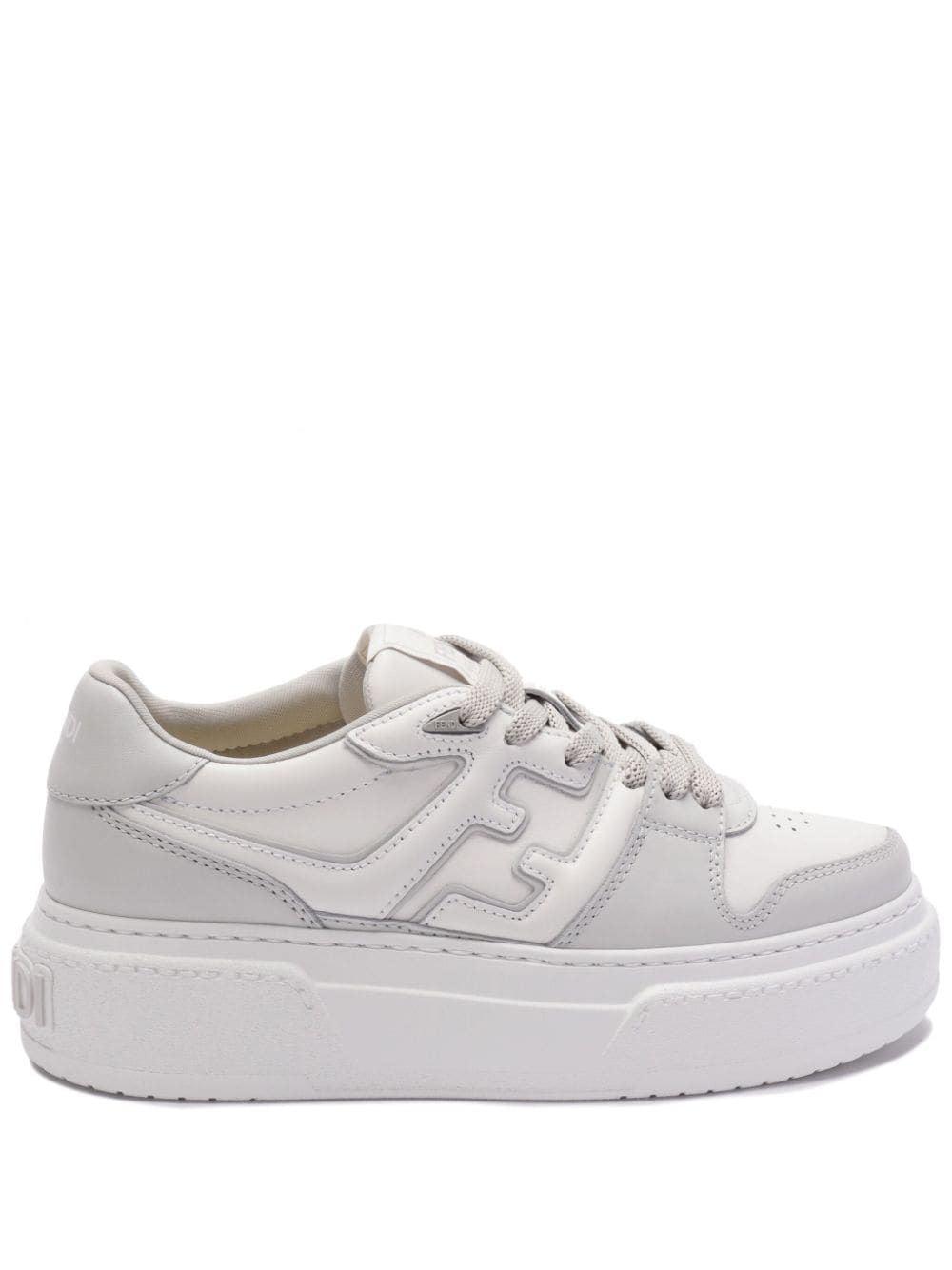 Women's Fendi Match Sneaker in Grigiowht