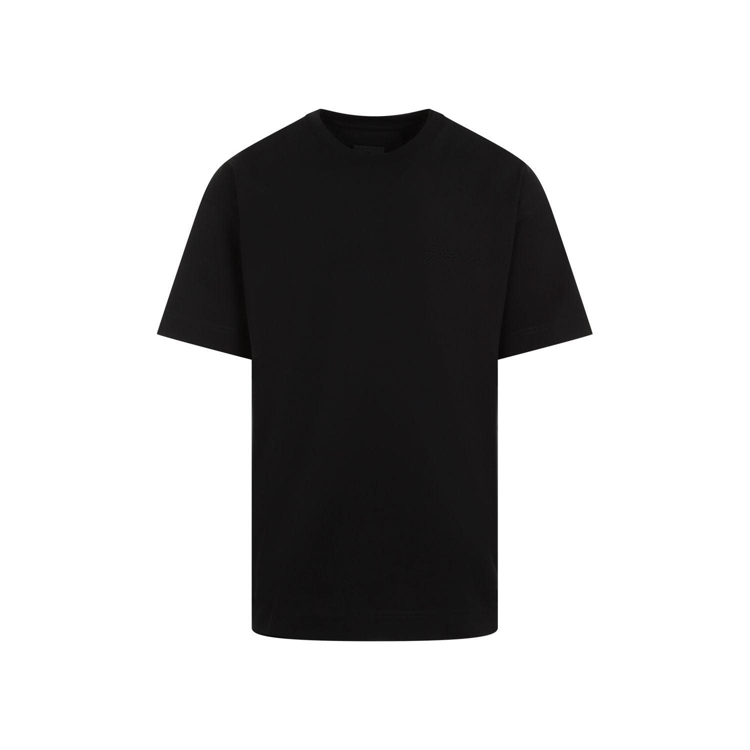 Givenchy Black Crewneck T-shirt