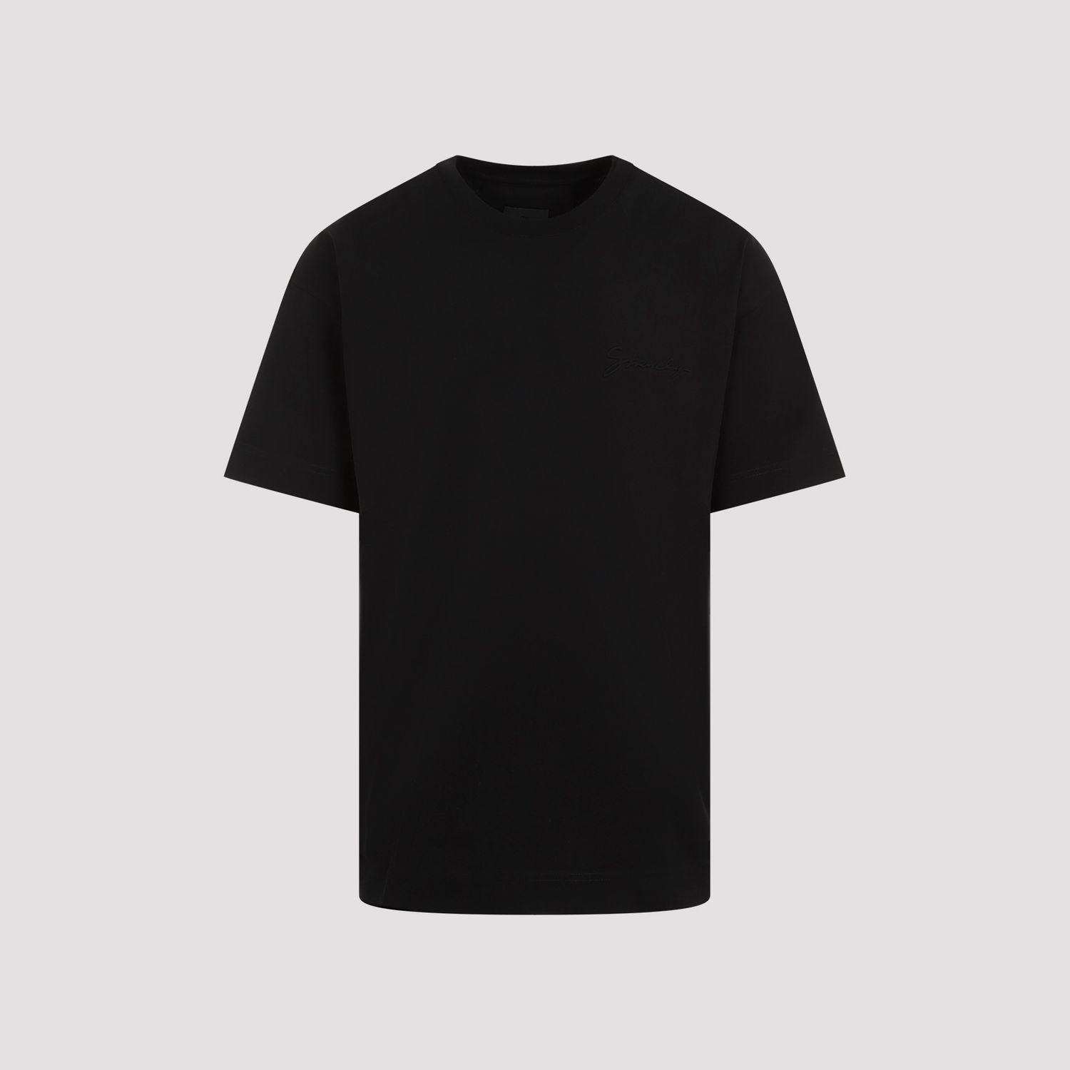 Givenchy Black Crewneck T-shirt