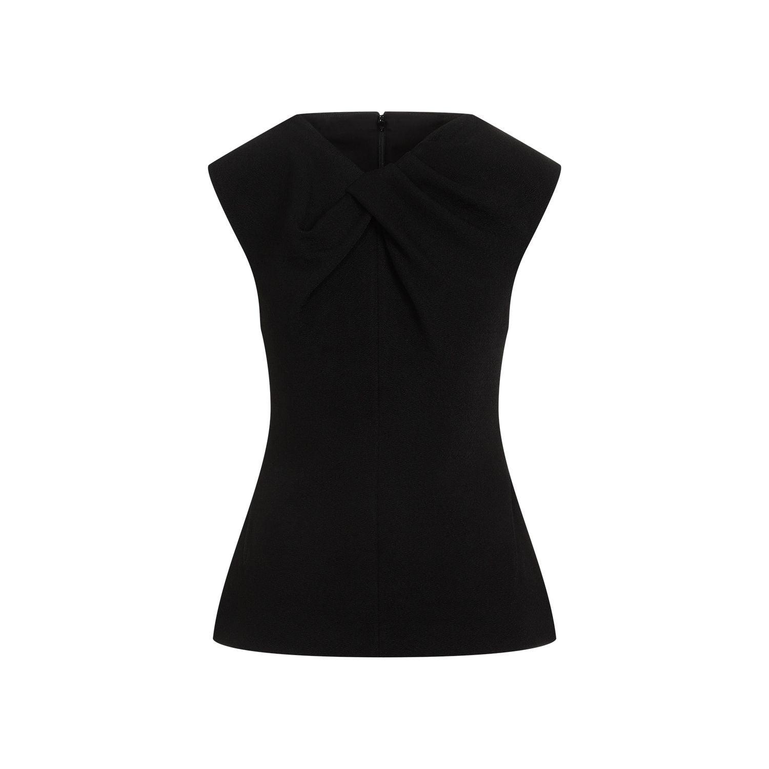 Jil Sander Women's Viscose Tank Top in Black