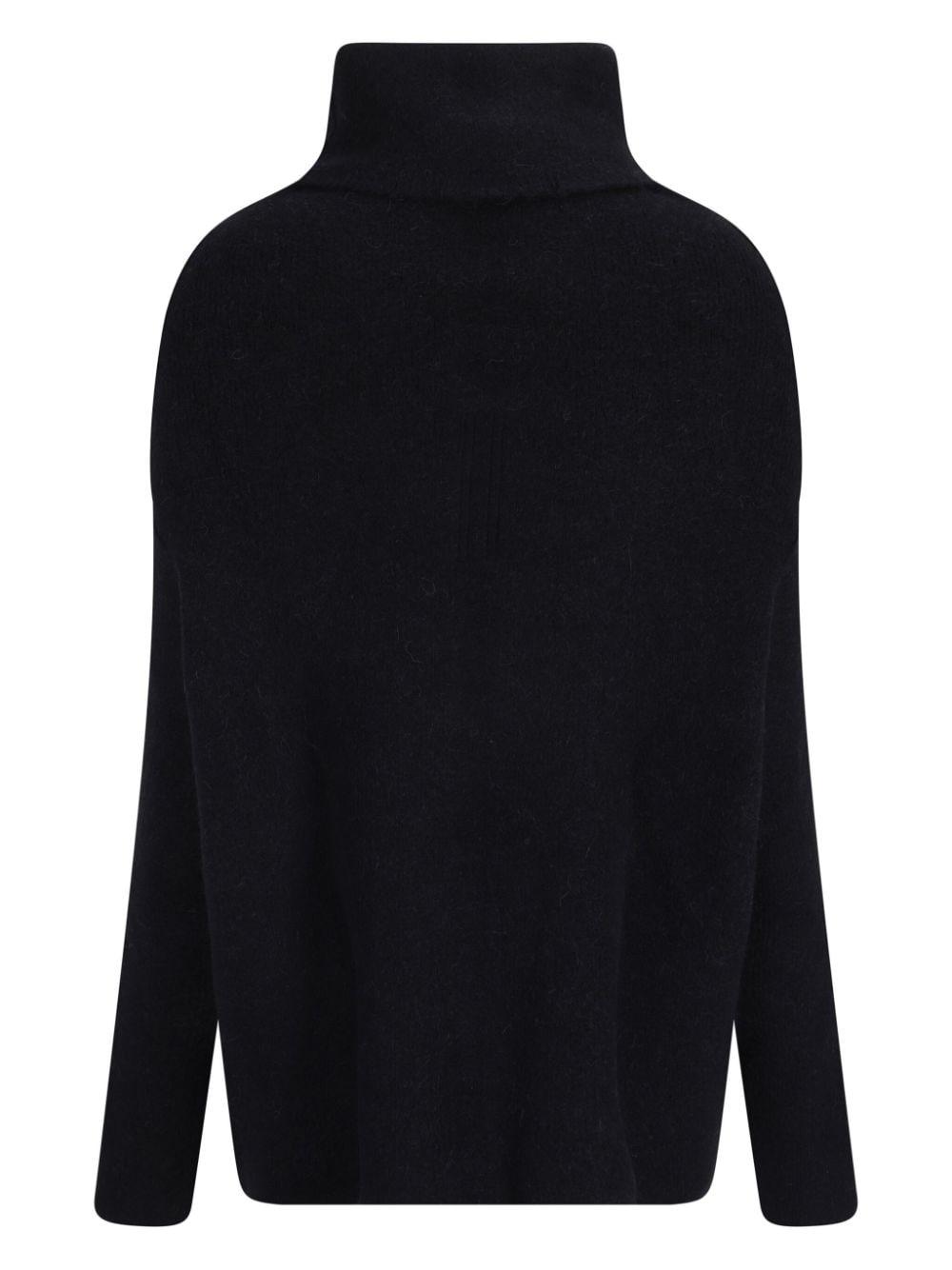 Rick Owens High Neck Sweater