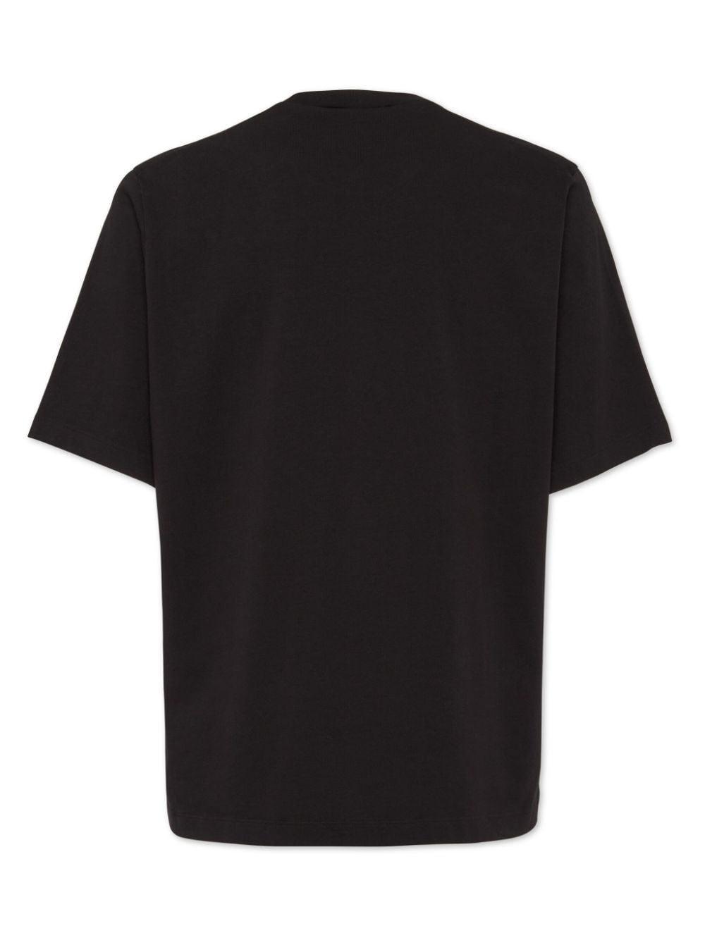 Dsquared2 Men's Cotton Crew-Neck T-Shirt in Black