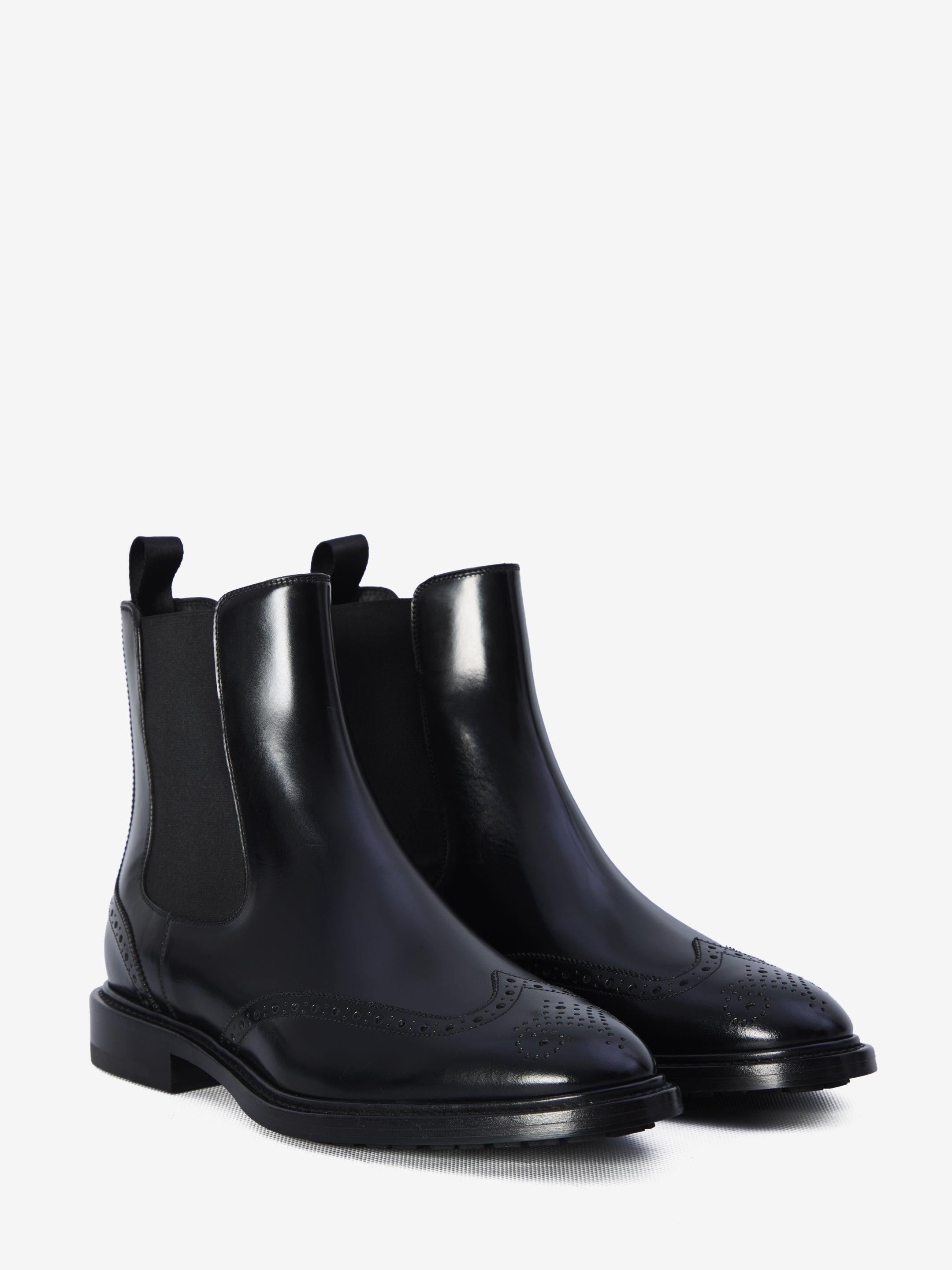 Men's Celine Donavan Chelsea Boots in Black