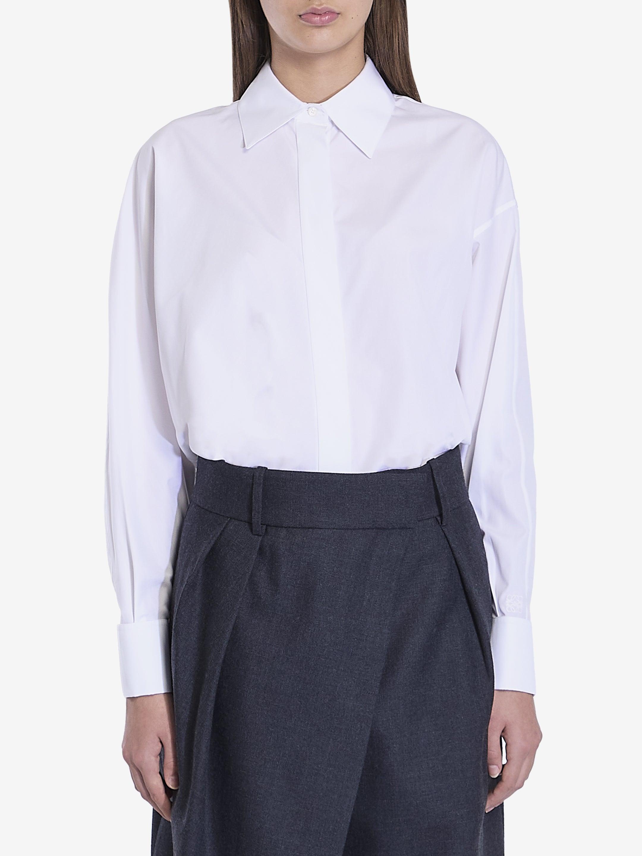 Loewe Draped Cotton Shirt