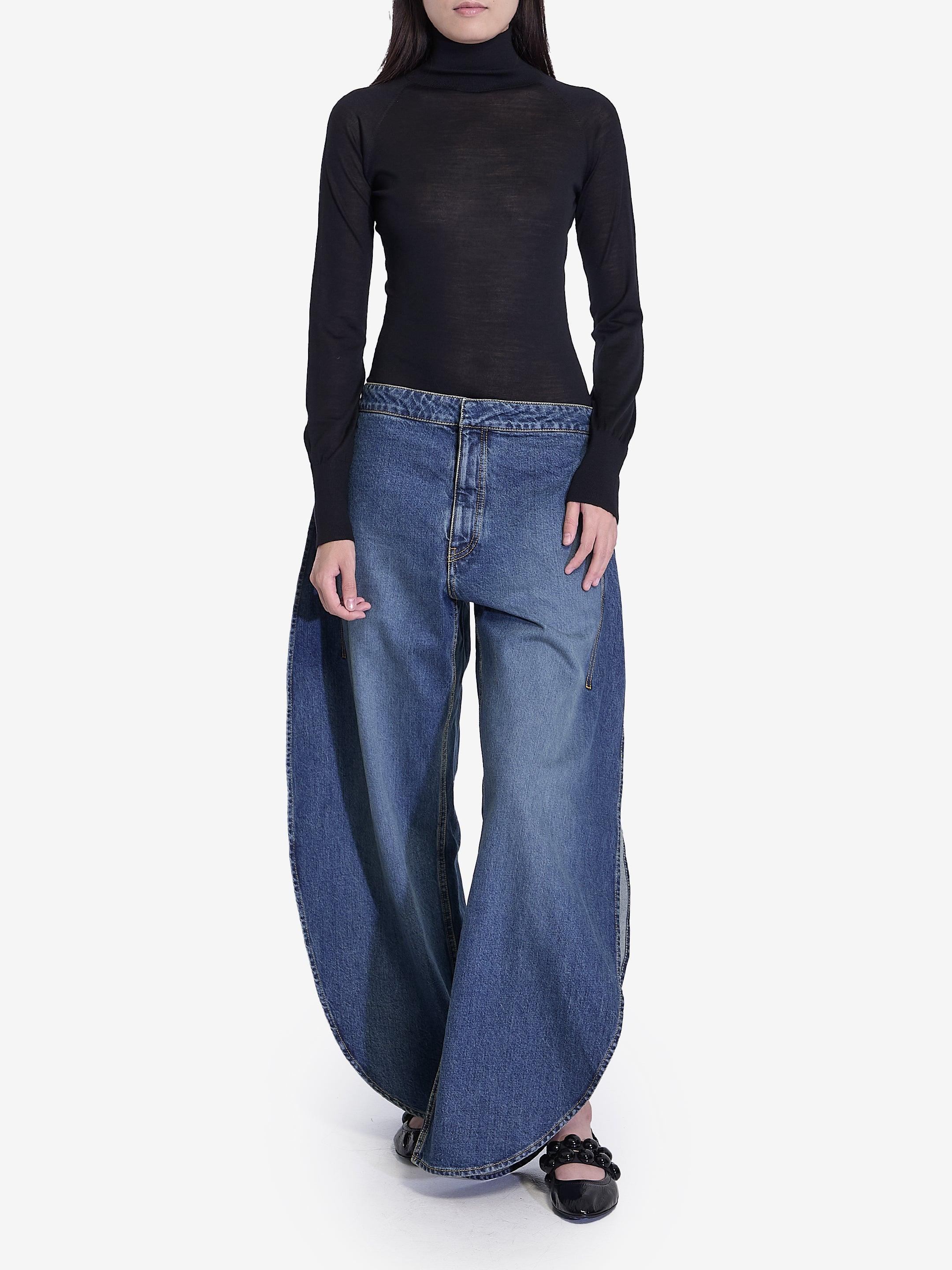 AlaÃ¯a Alaïa Women's Bodysuit in Sheer Knit Black