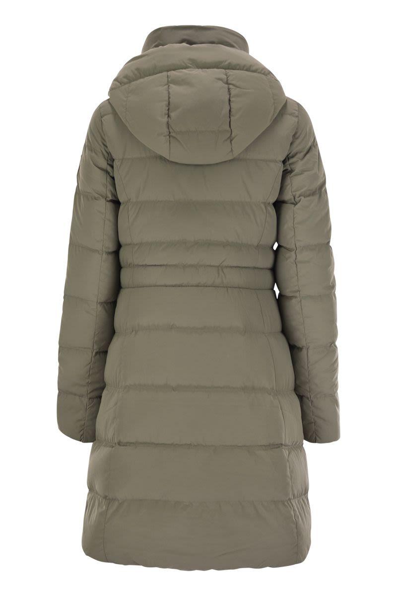 Canada Goose Women's Aurora - Hooded Parka Down Jacket in Olive Green