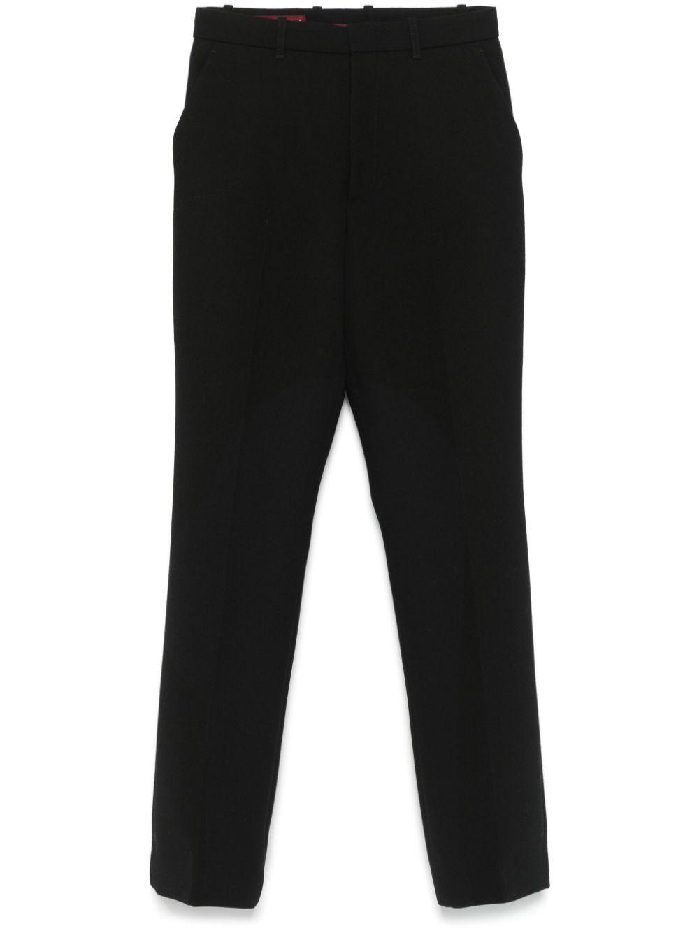 Gucci Women's Wool Trousers in Black
