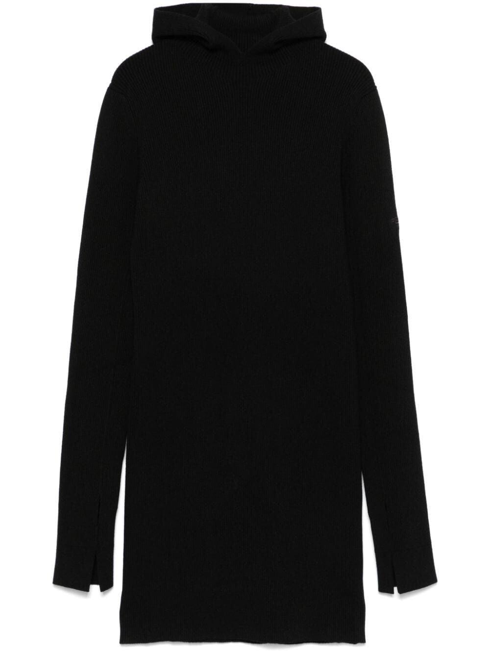 Fendi Women's Hooded Mini Dress and Ribbed Wool and Silk Dress