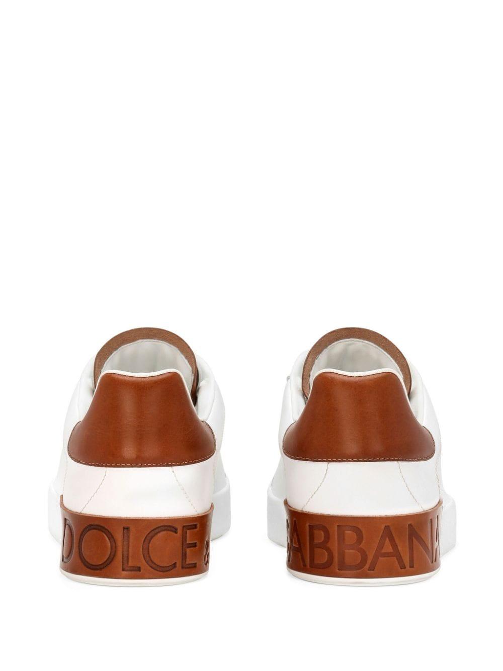 Dolce & Gabbana Men's Portofino Sneaker in White
