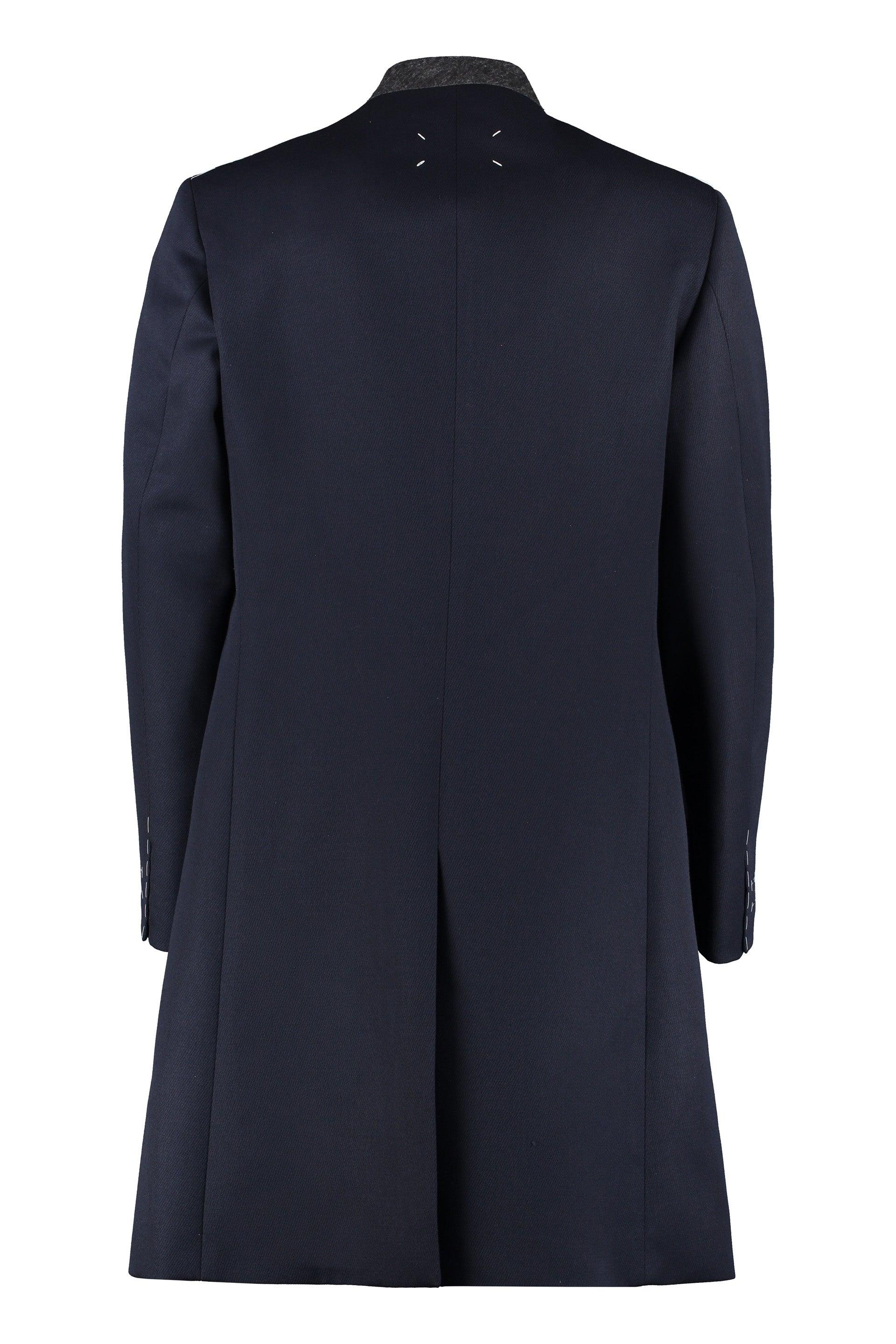 Maison Margiela Women's Single Breasted Wool Coat
