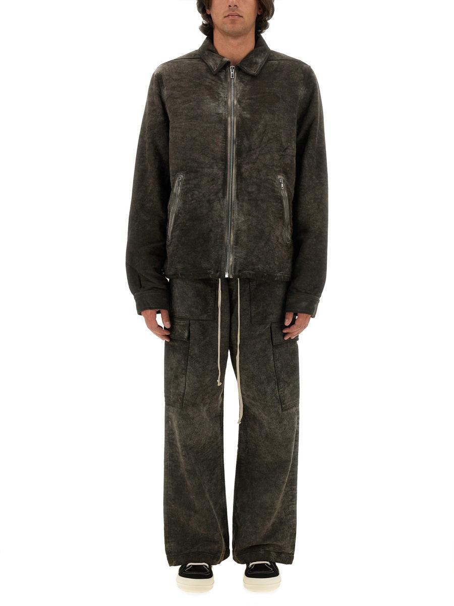 Drkshdw Men's Padded Jacket in Beige