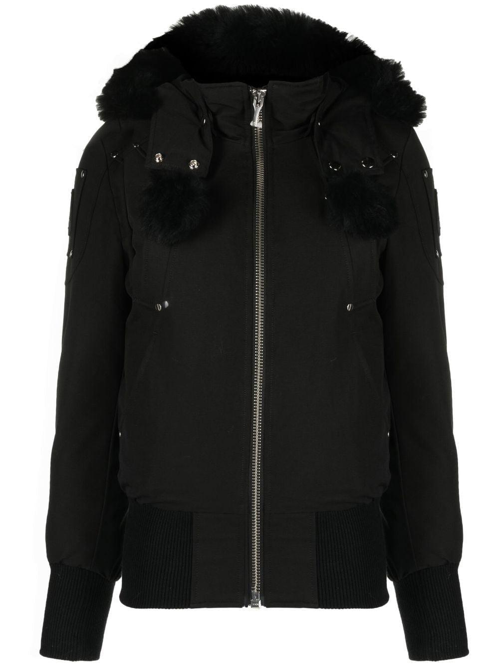 Moose Knuckles Women's Debbie Down Jacket in Black