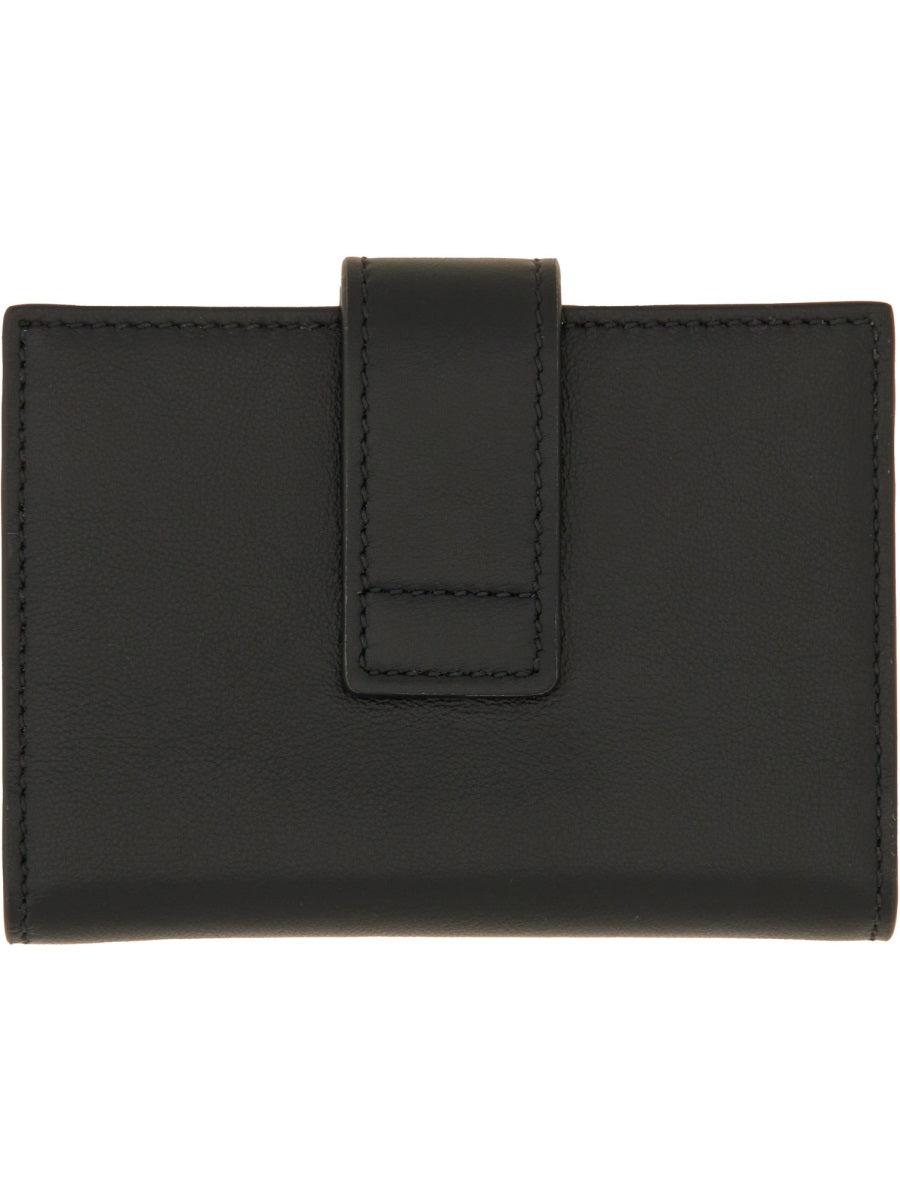 Ferragamo Women's Hug Card Holder in Black