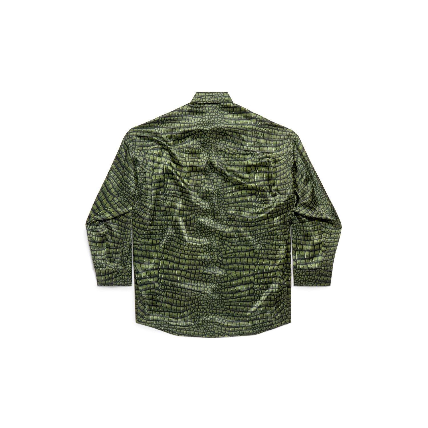 Balenciaga Women's Cocoon Printed Silk Shirt