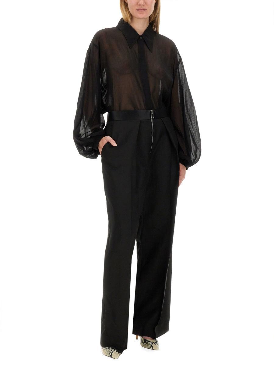 Khaite Women's Marine Pants in Black