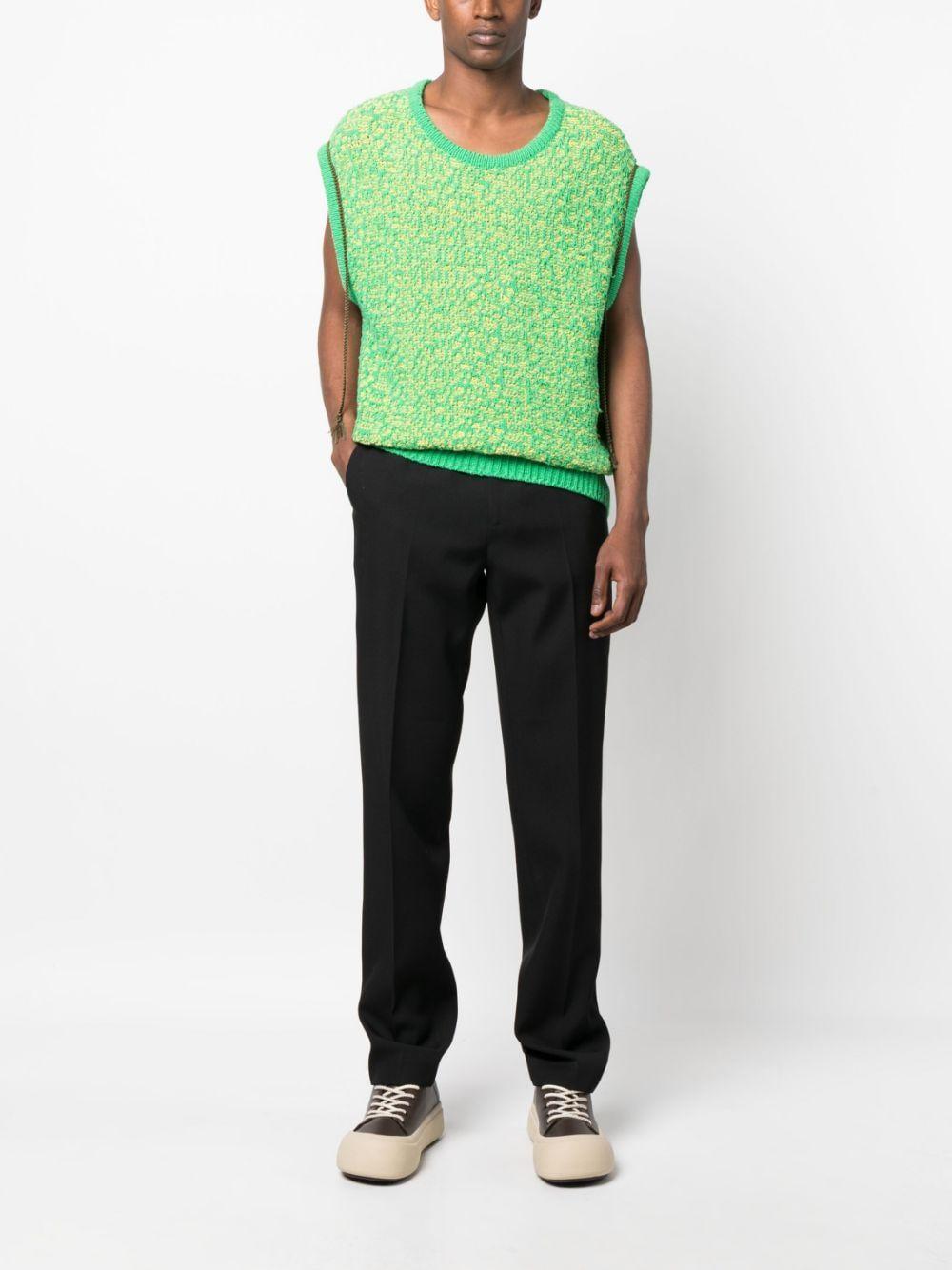 Men's Lanvin Old Cigarette Pants in Black