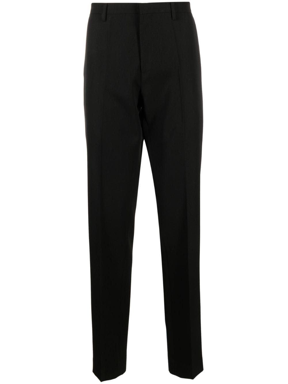 Men's Lanvin Old Cigarette Pants in Black