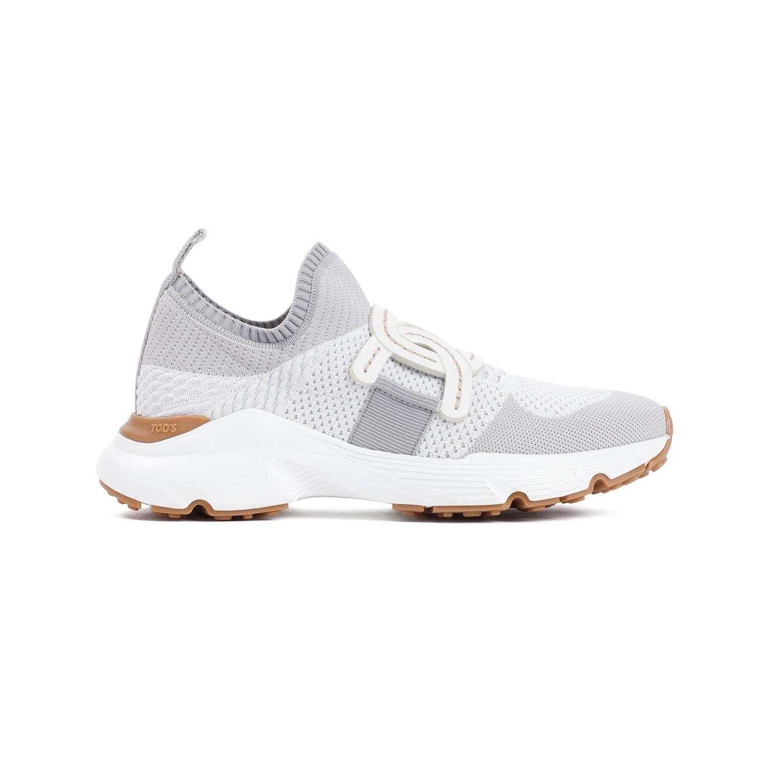Tod's Women's Kate Knitted Sneakers in White