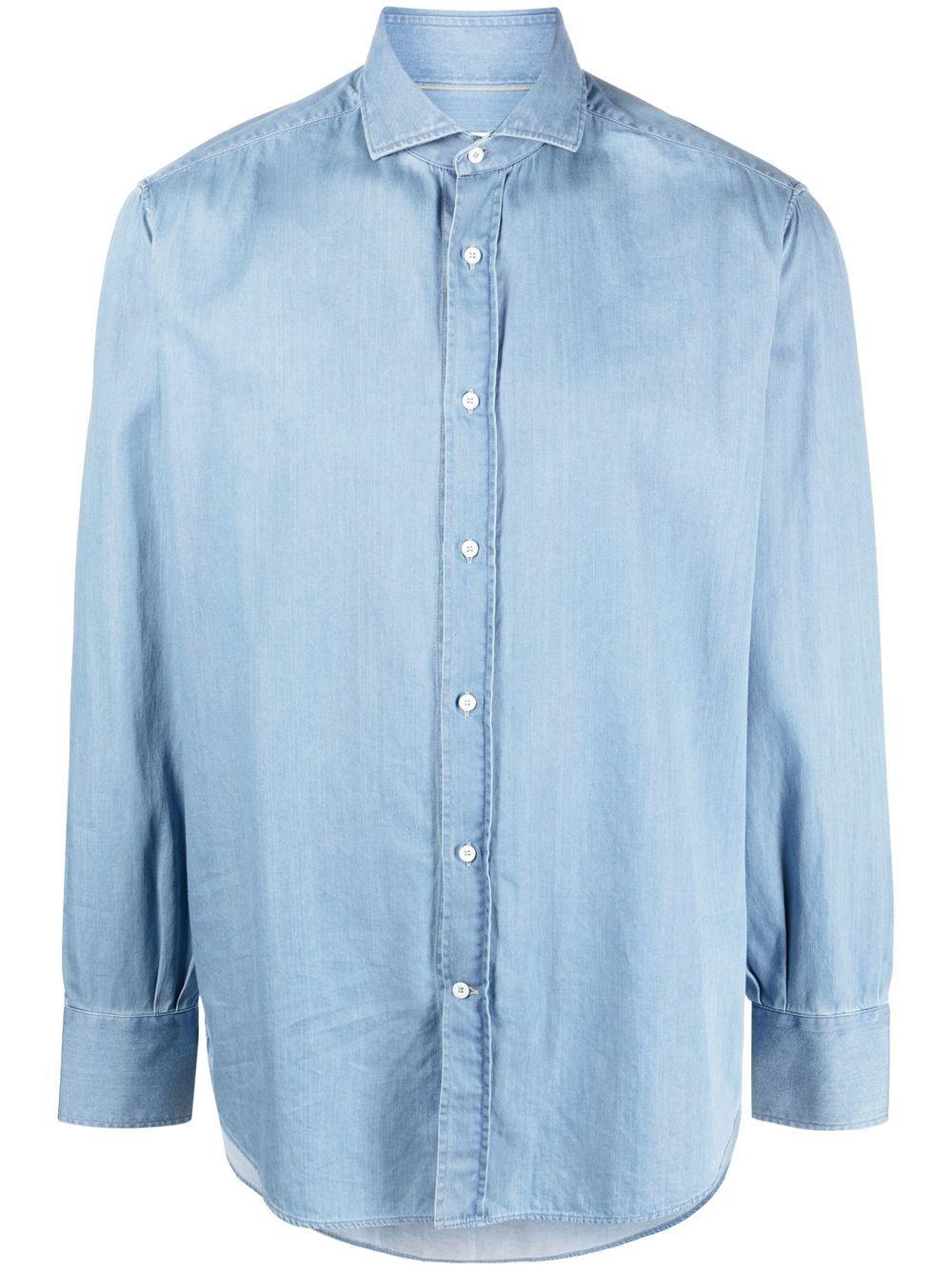 Brunello Cucinelli Buttoned Denim Shirt