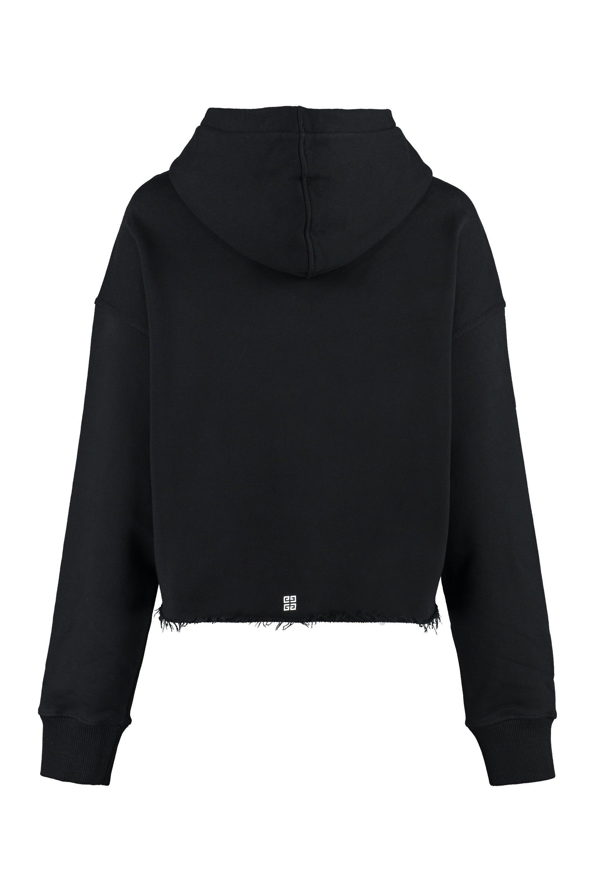 Givenchy Women's Sweatshirts and Cropped Hoodies in Black