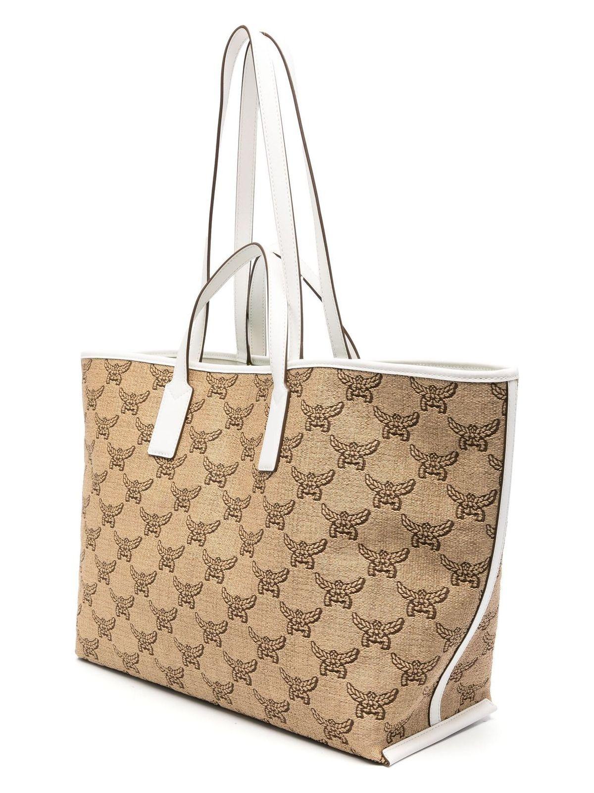 Mcm Women's Himmel OTH Shopper Medium Bag in Nude & Neutrals