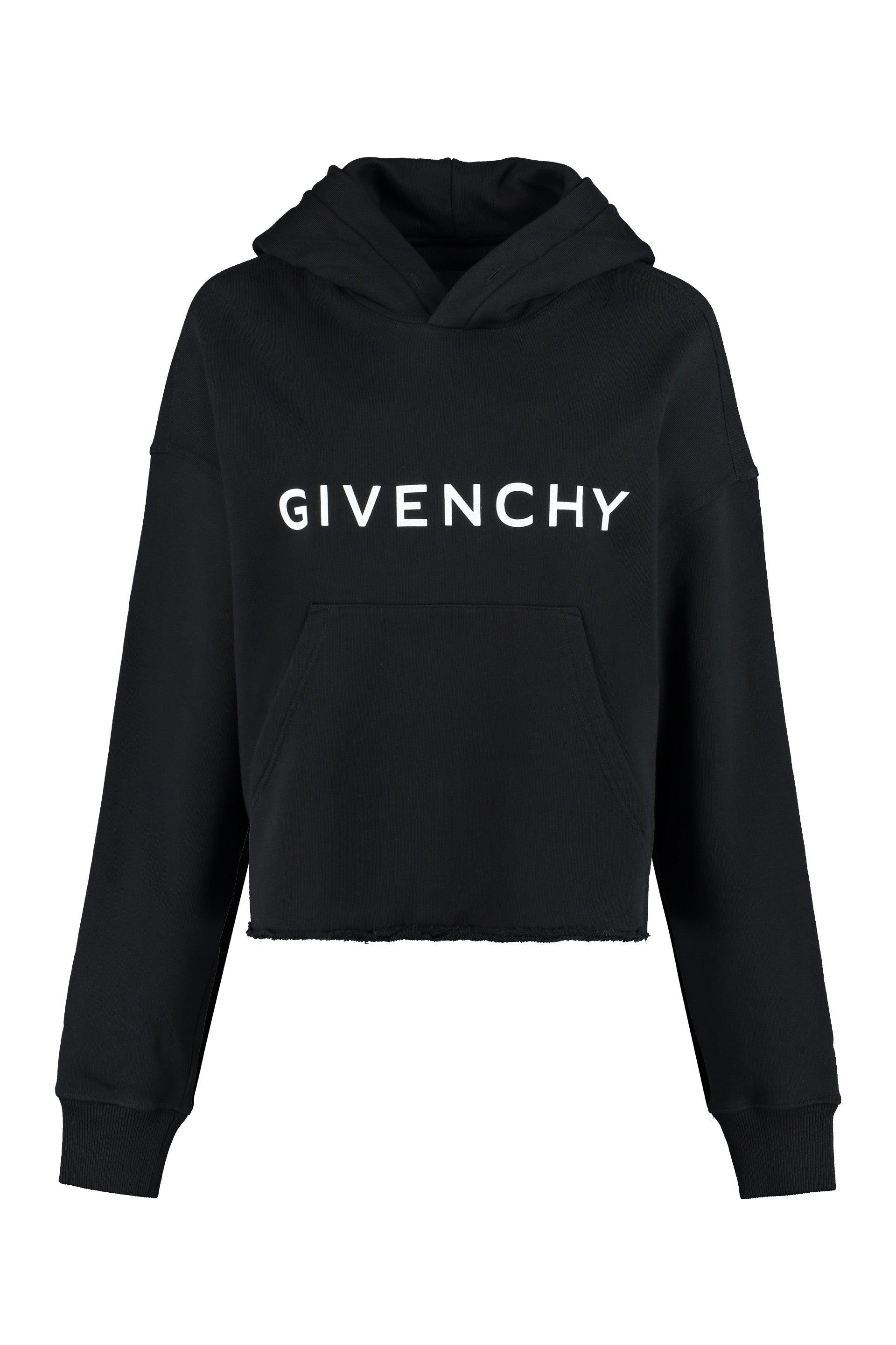 Givenchy Women's Sweatshirts and Cropped Hoodies in Black
