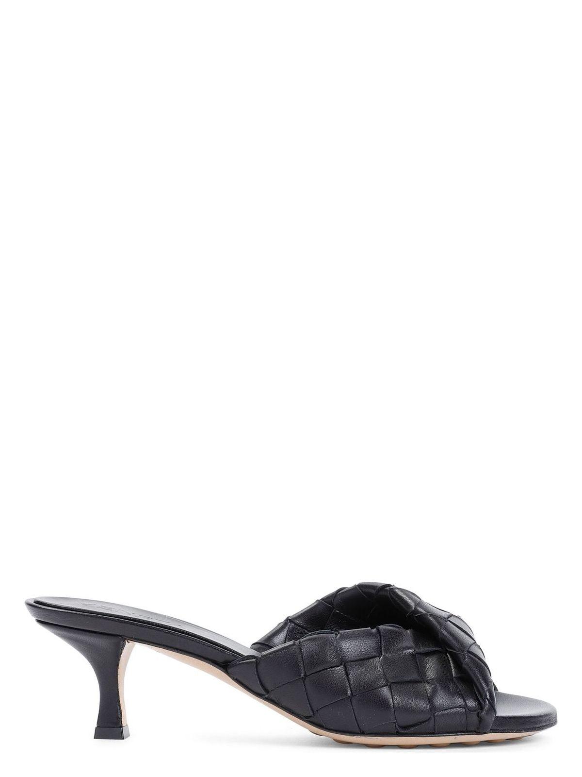 Bottega Veneta Women's Blink Leather Mules in Black