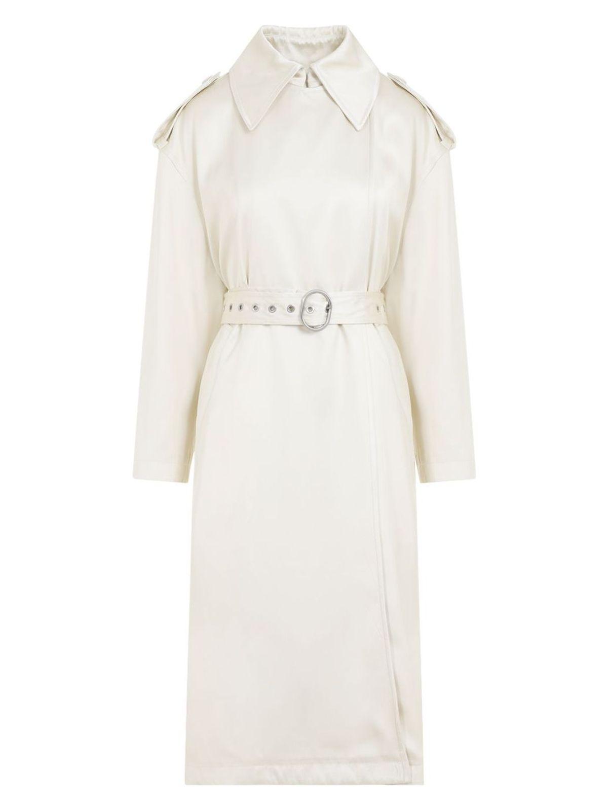 Jil Sander Women's Trench Coat in White